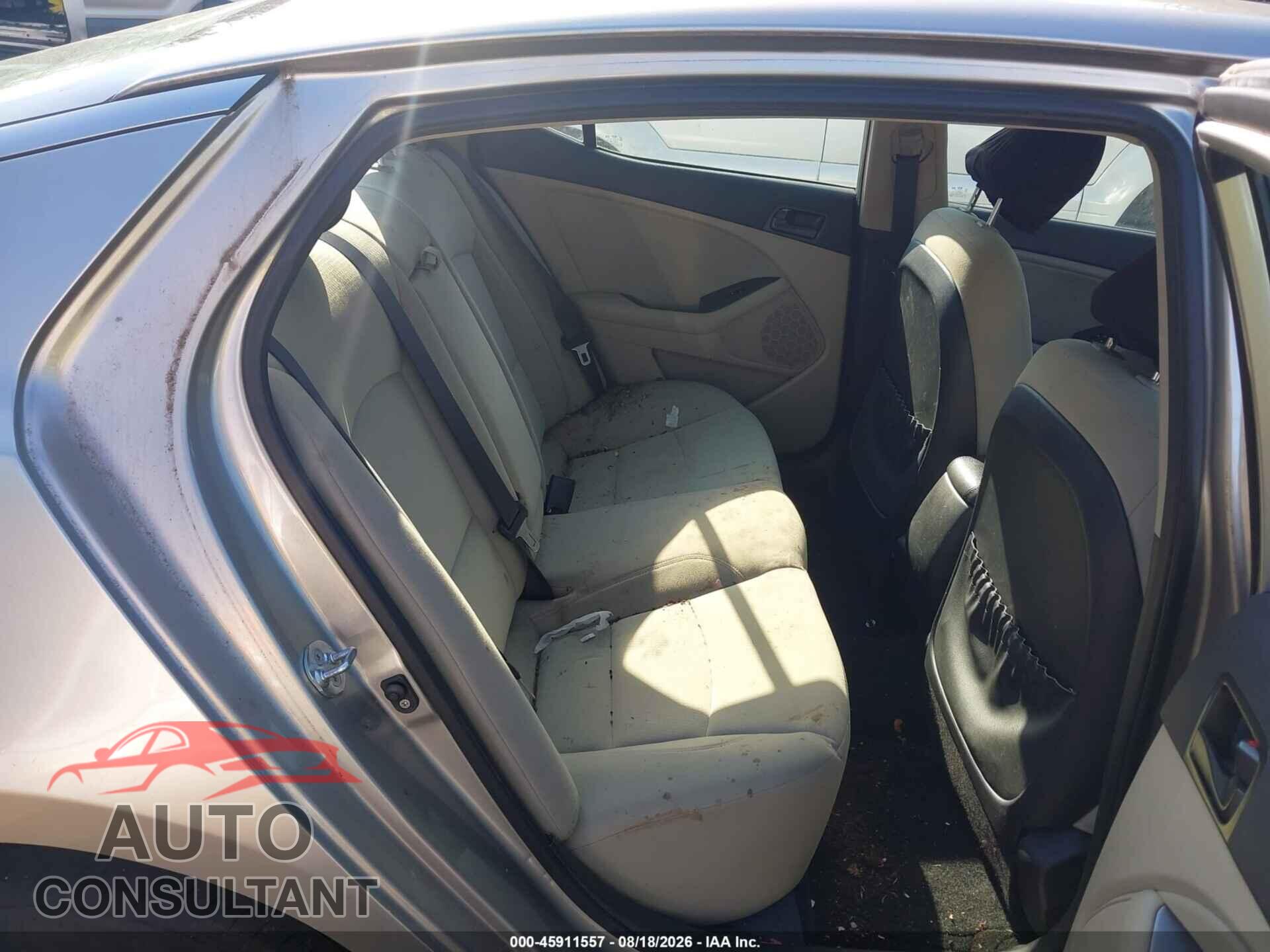 KIA OPTIMA 2014 - KNAGM4A76E5519812