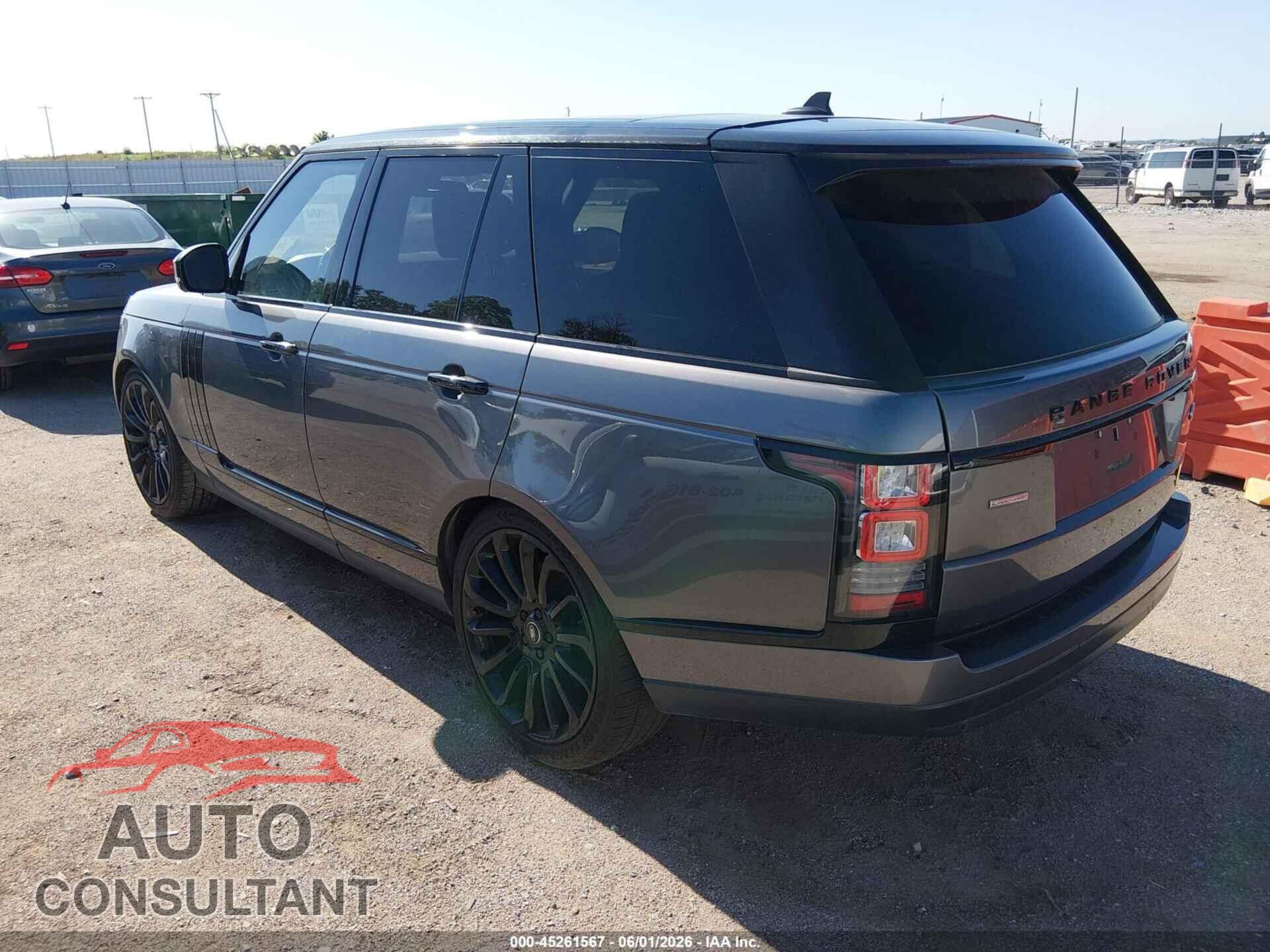 LAND ROVER RANGE ROVER 2016 - SALGS2EF9GA253106