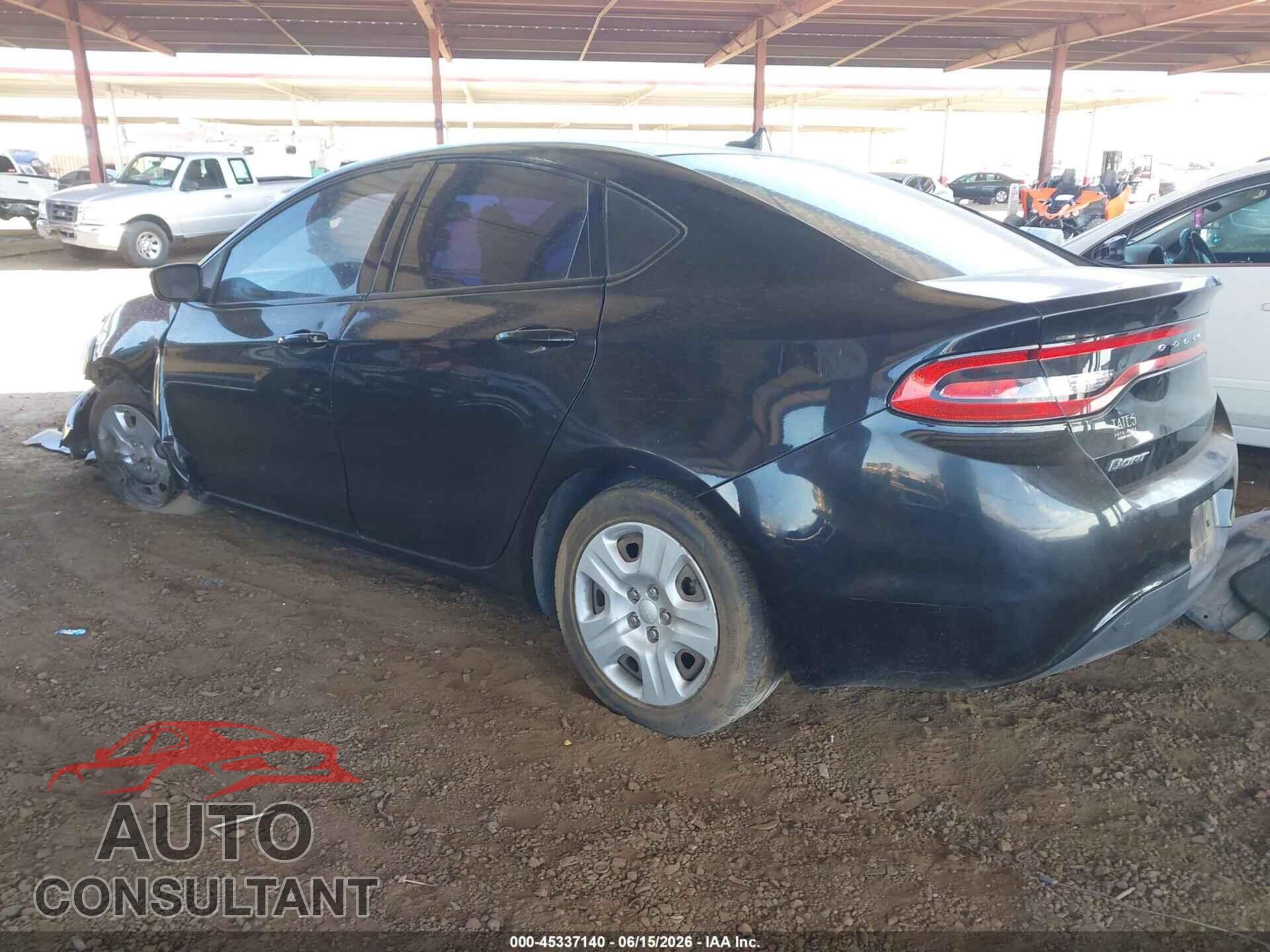 DODGE DART 2015 - 1C3CDFAA3FD406291