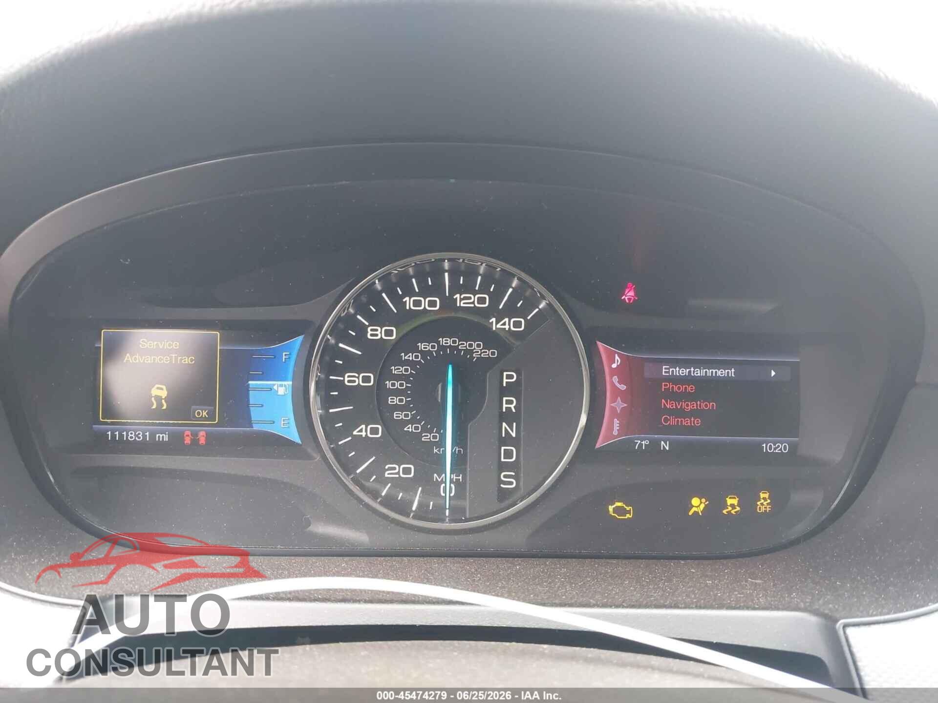 FORD EDGE 2013 - 2FMDK3JC0DBA52153