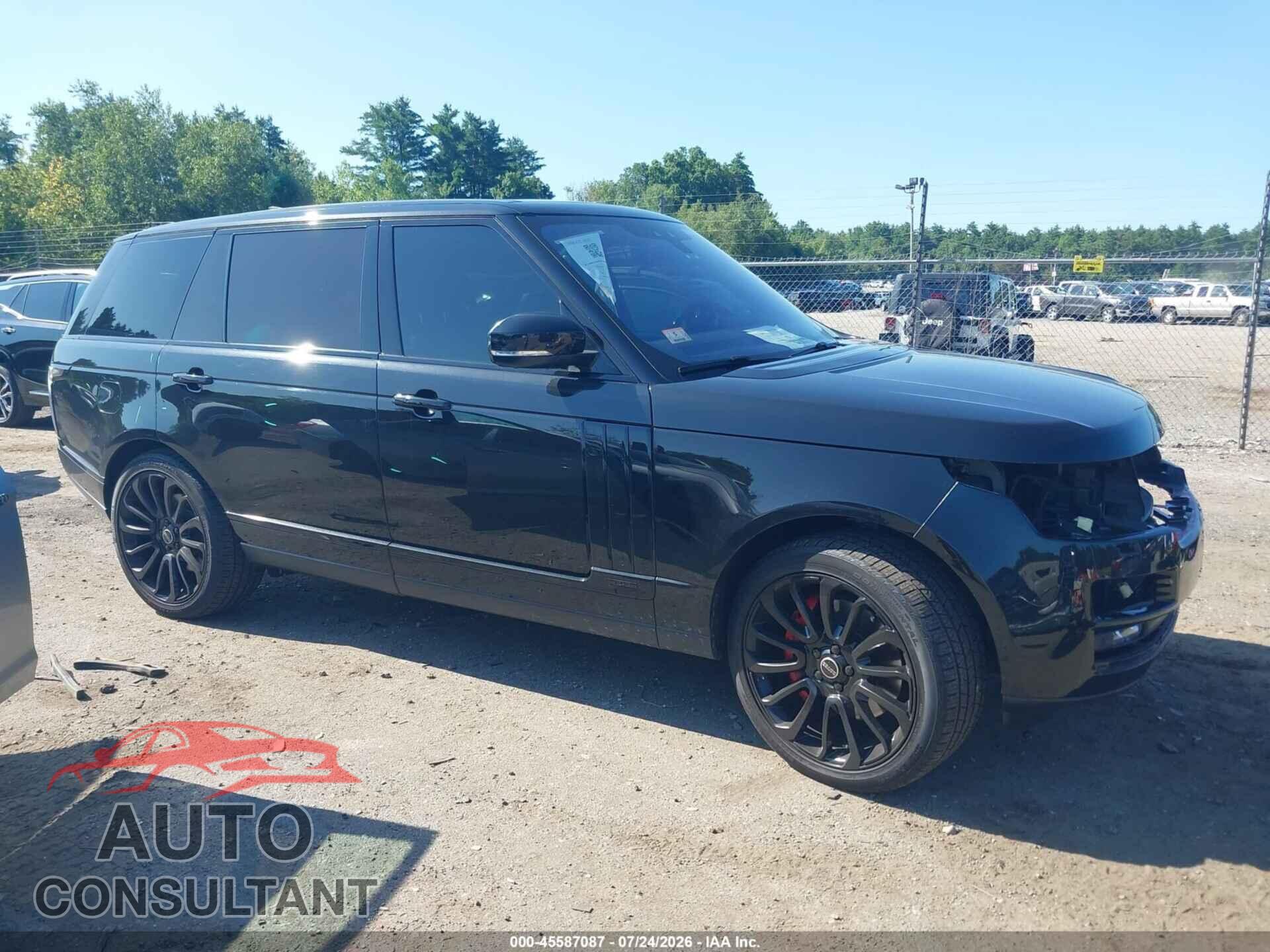 LAND ROVER RANGE ROVER 2017 - SALGS5FE4HA323555