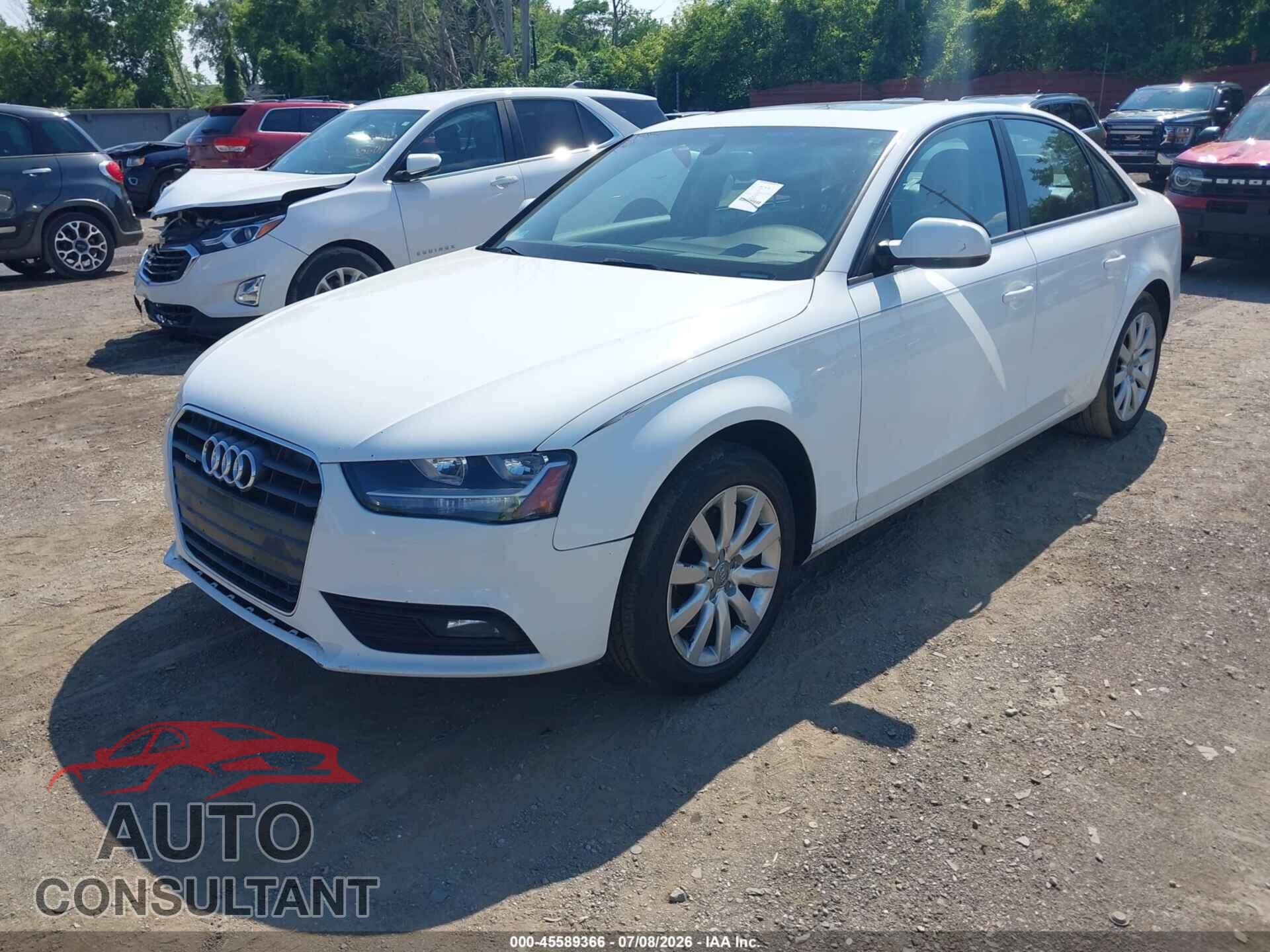 AUDI A4 2013 - WAUBFAFL6DN042564