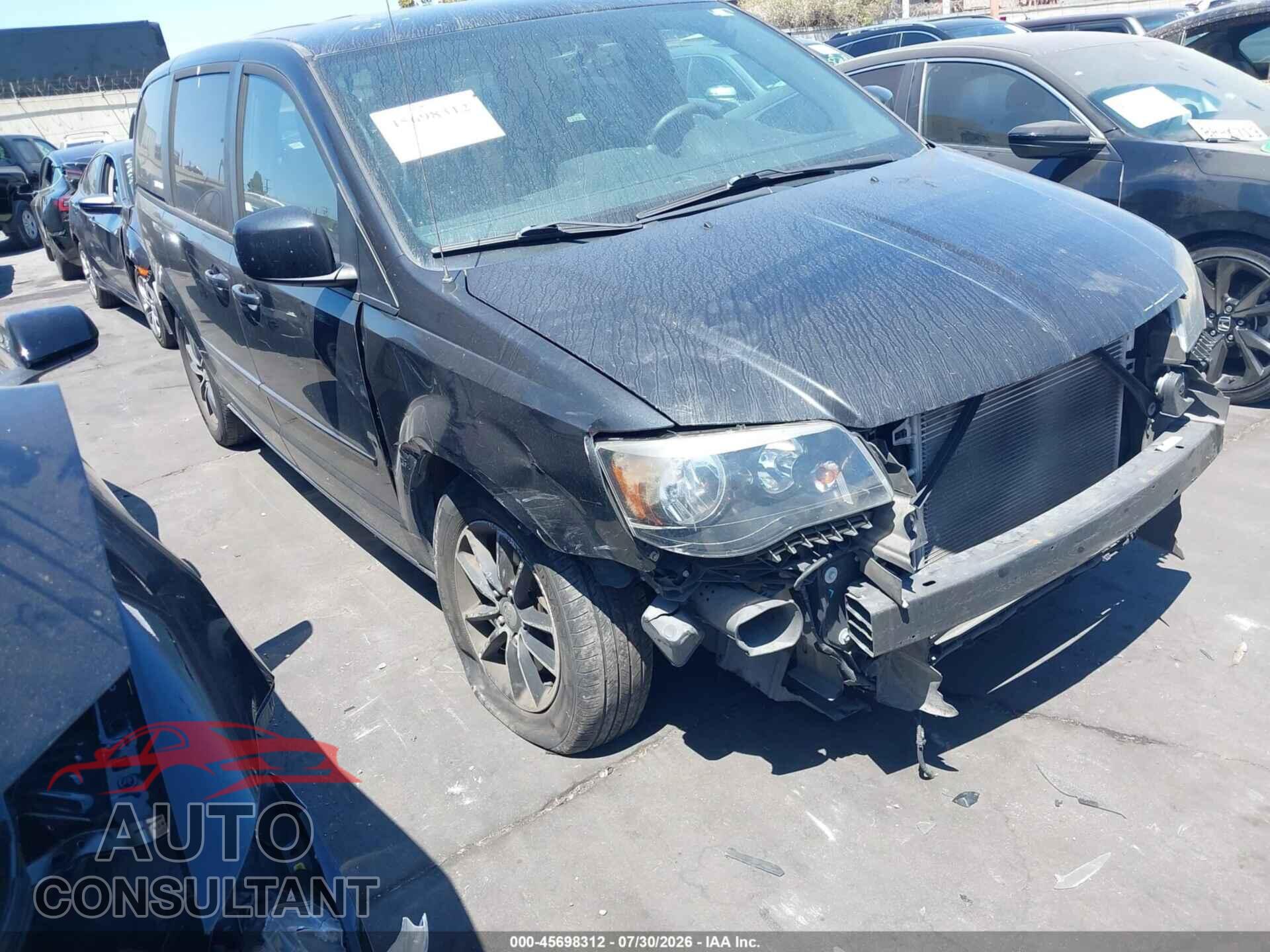 DODGE GRAND CARAVAN 2016 - 2C4RDGBG0GR162709