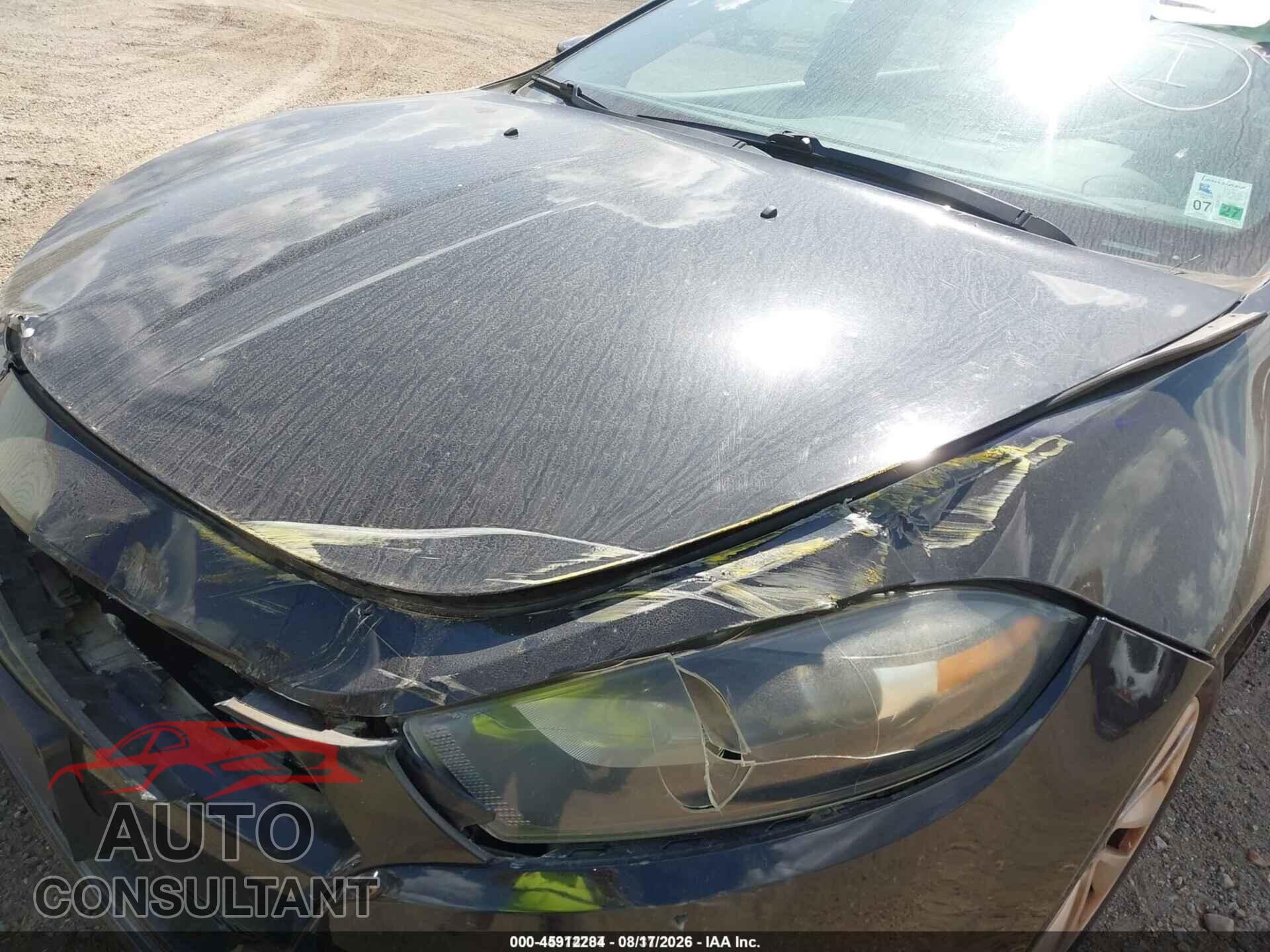 DODGE DART 2014 - 1C3CDFBB2ED920378