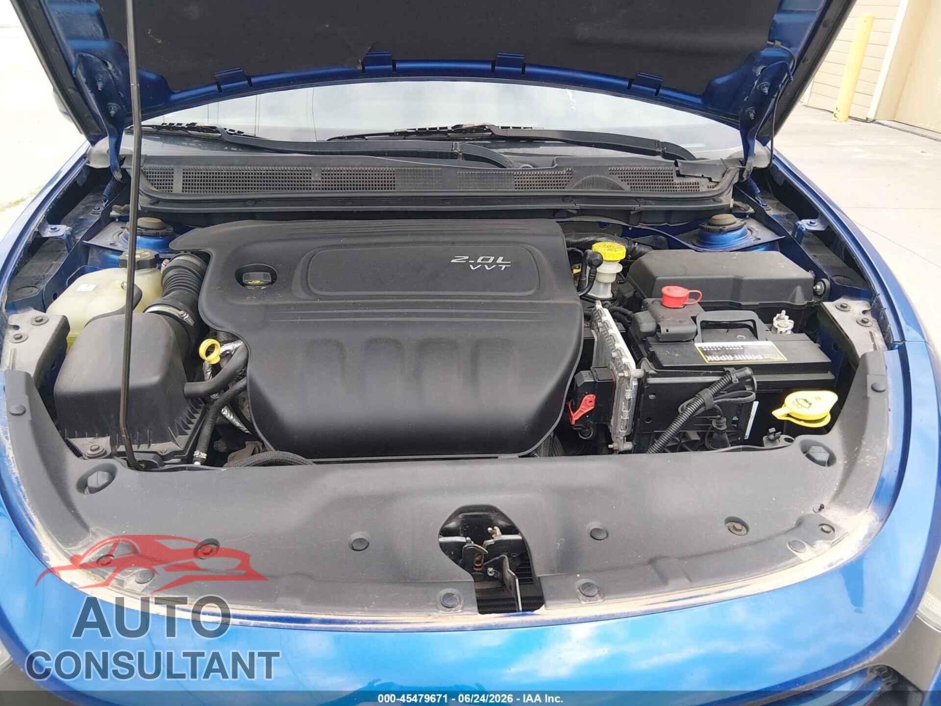 DODGE DART 2013 - 1C3CDFBA9DD284273