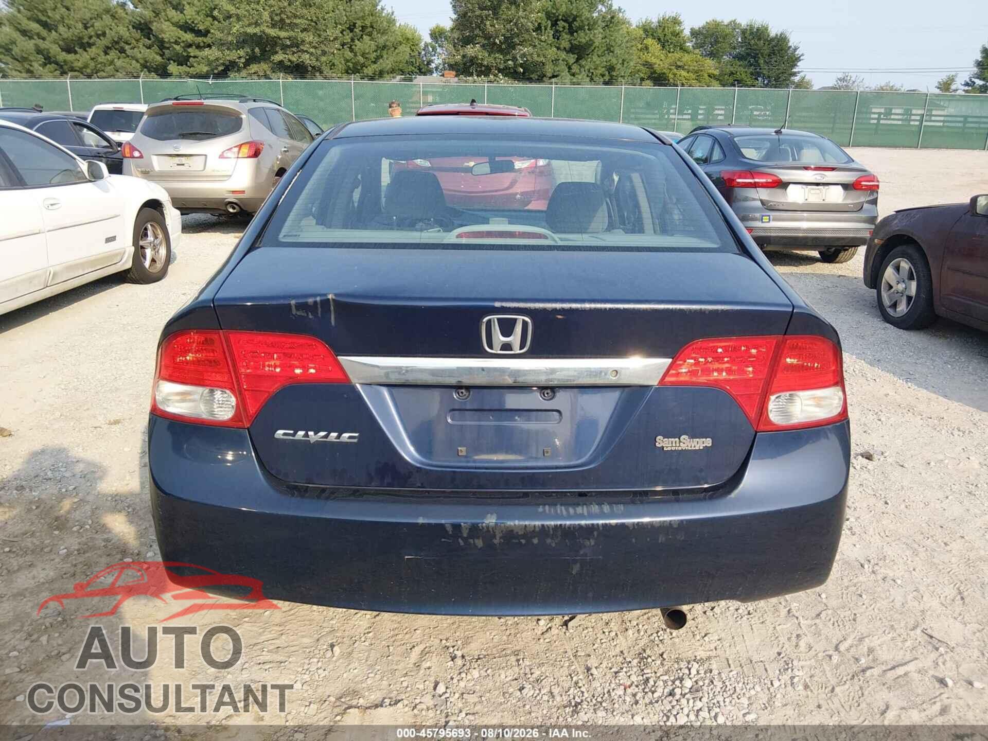 HONDA CIVIC 2010 - 19XFA1F5XAE086183
