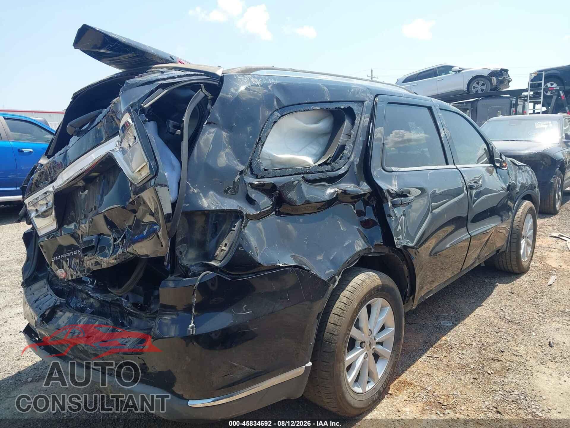 DODGE DURANGO 2019 - 1C4RDHAG3KC604634