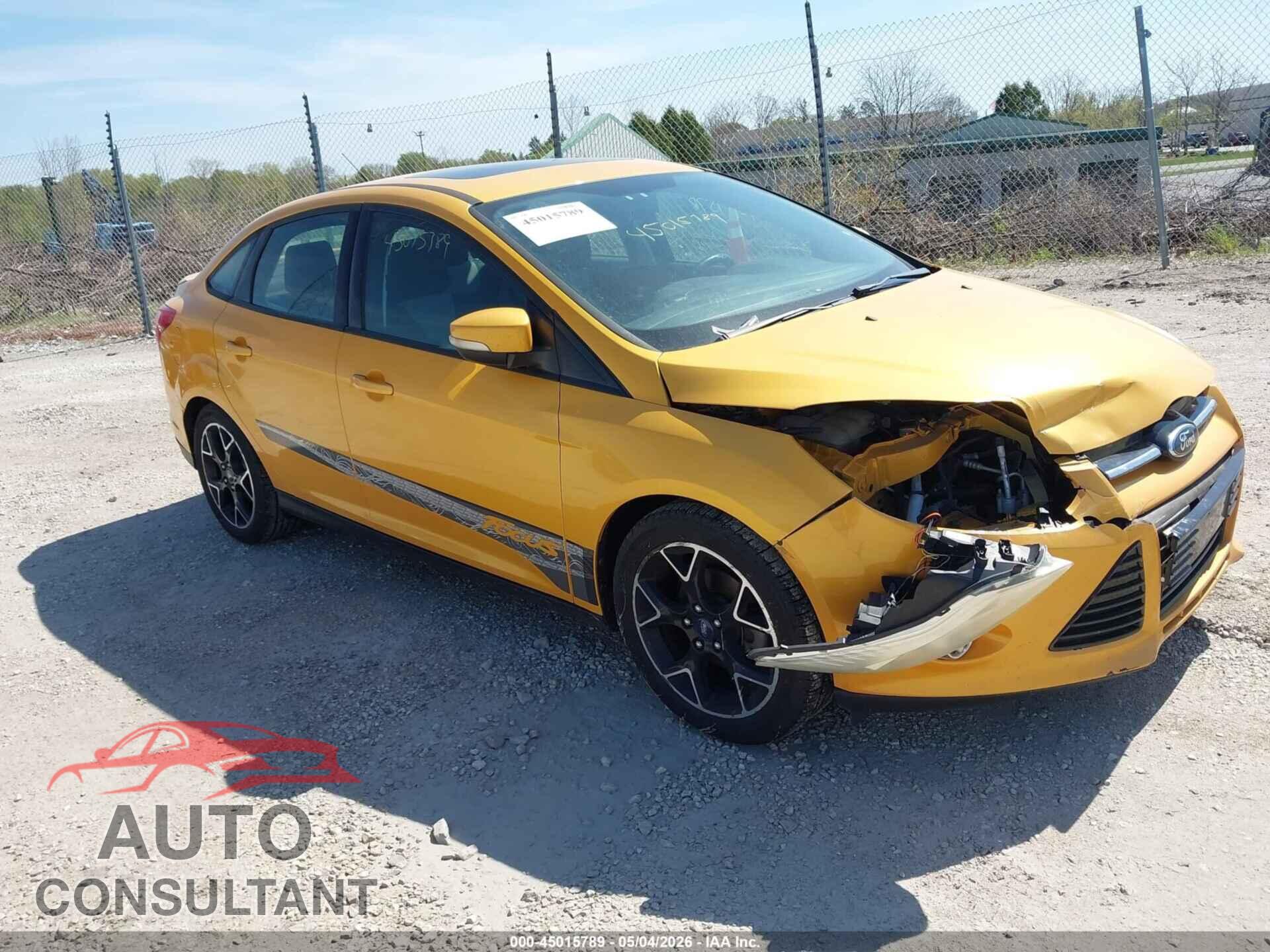 FORD FOCUS 2012 - 1FAHP3F21CL446255