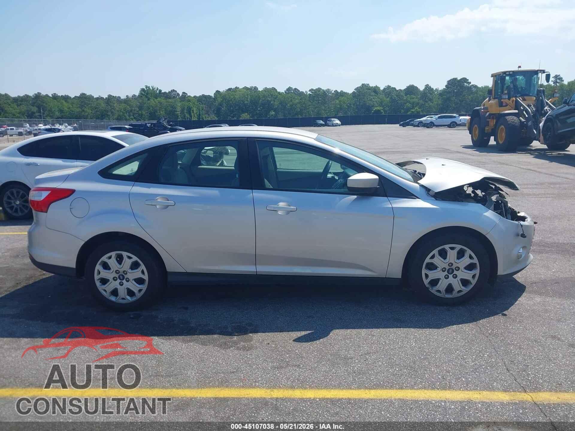 FORD FOCUS 2012 - 1FAHP3F23CL285679