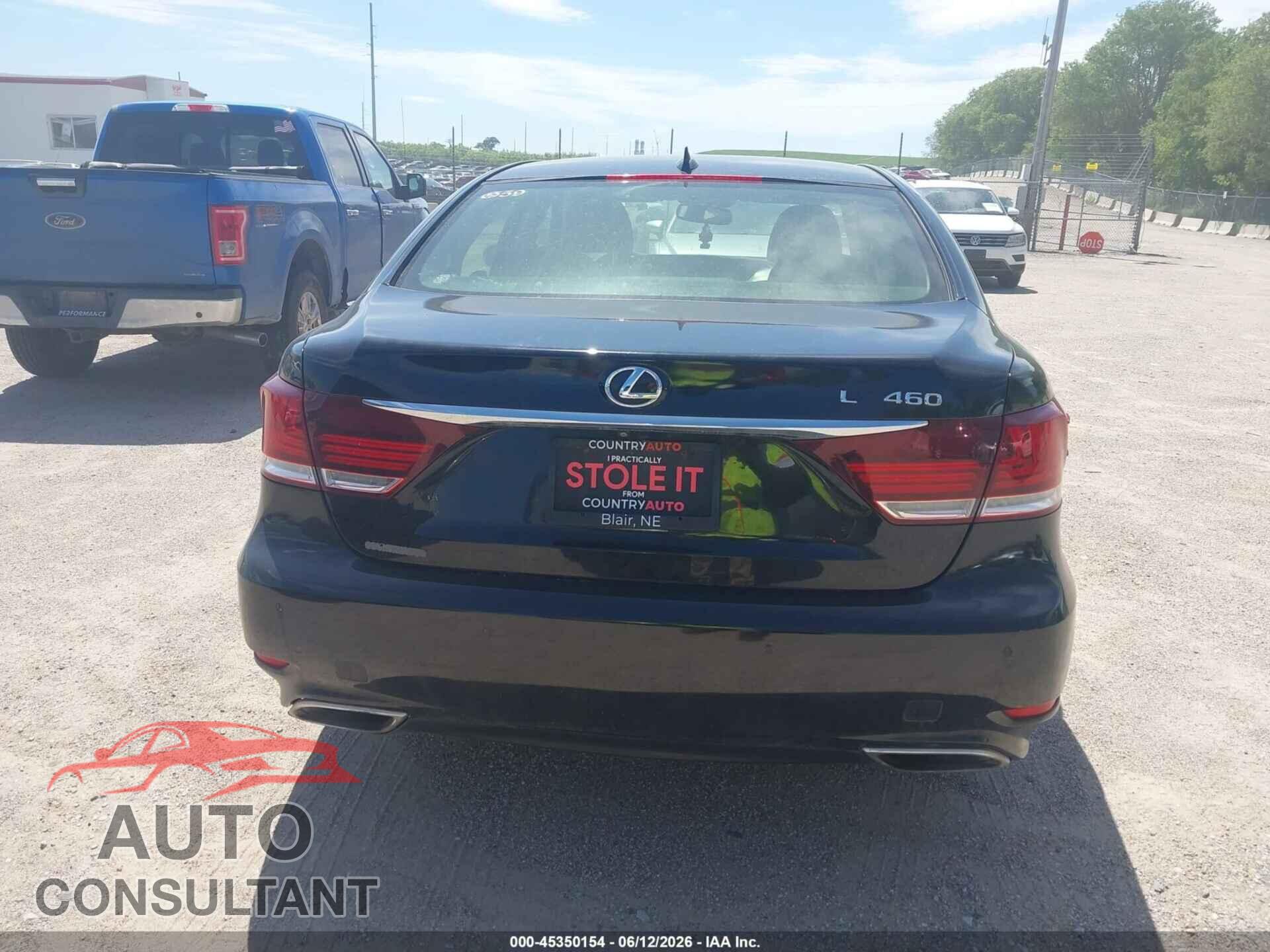LEXUS LS 460 2016 - JTHBL5EF2G5140573