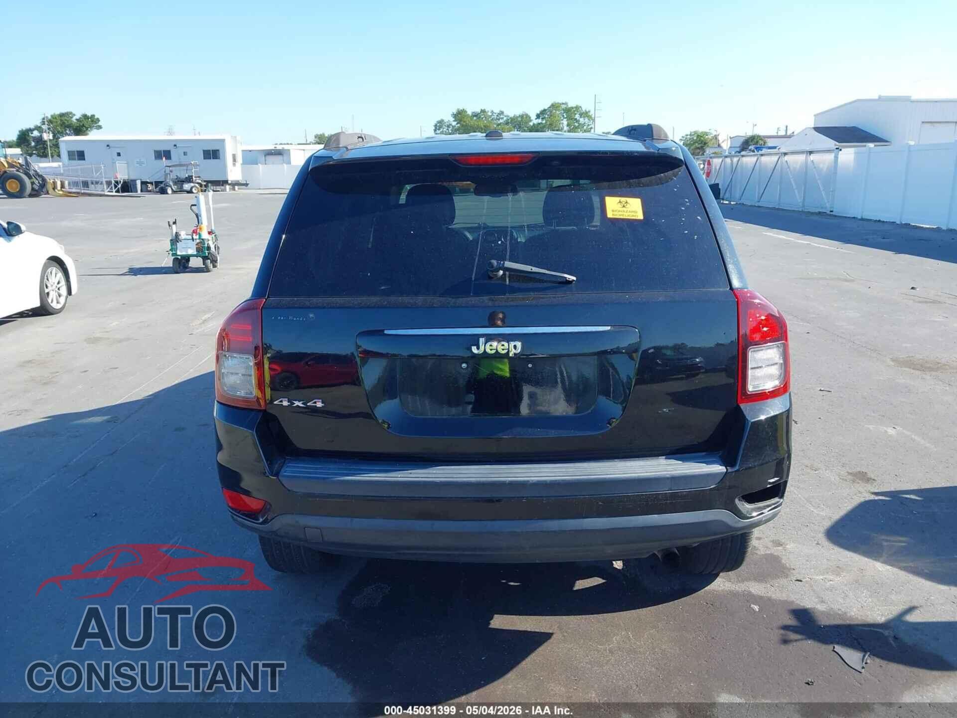 JEEP COMPASS 2017 - 1C4NJDBB4HD104729