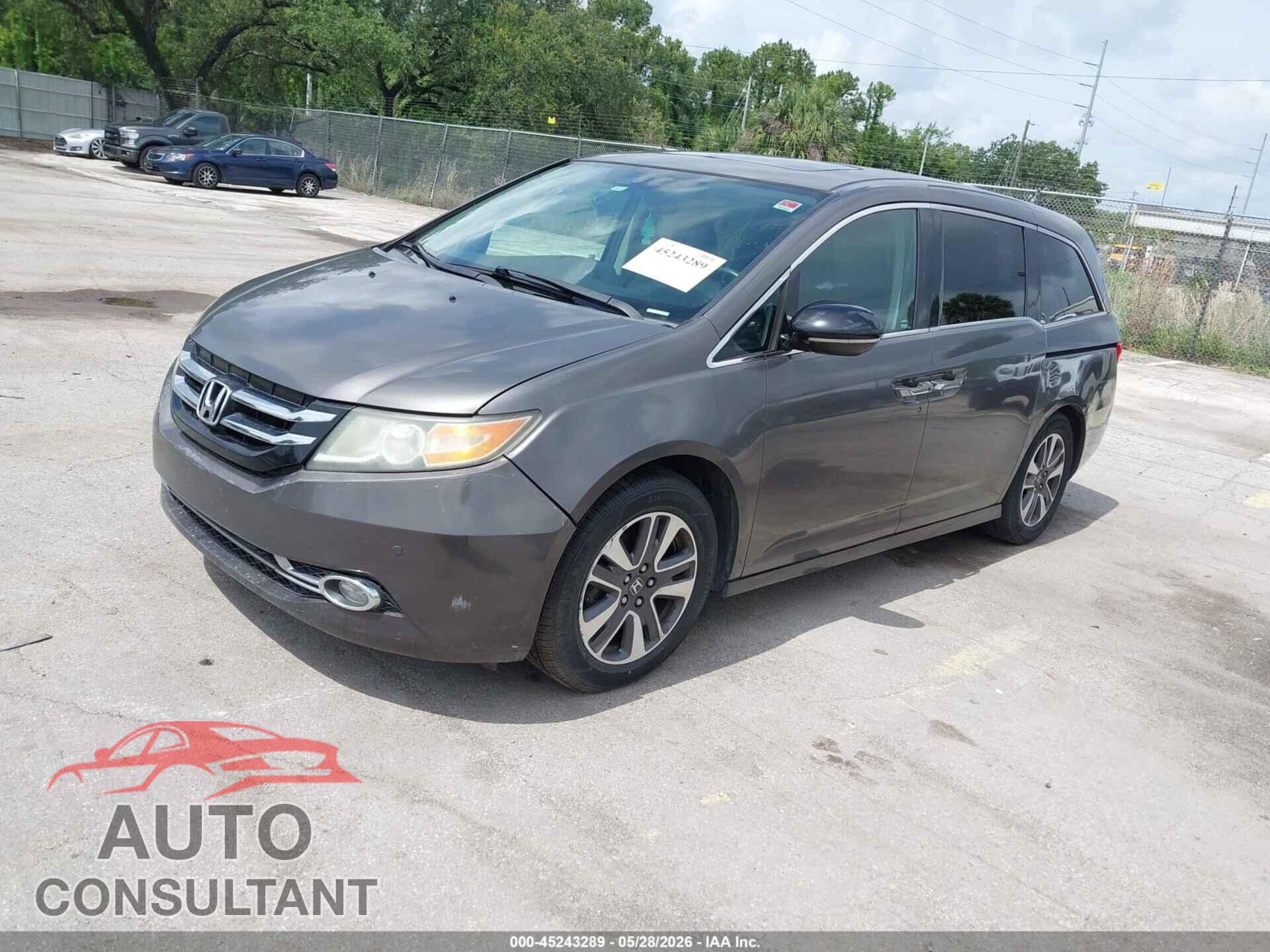 HONDA ODYSSEY 2014 - 5FNRL5H96EB002584