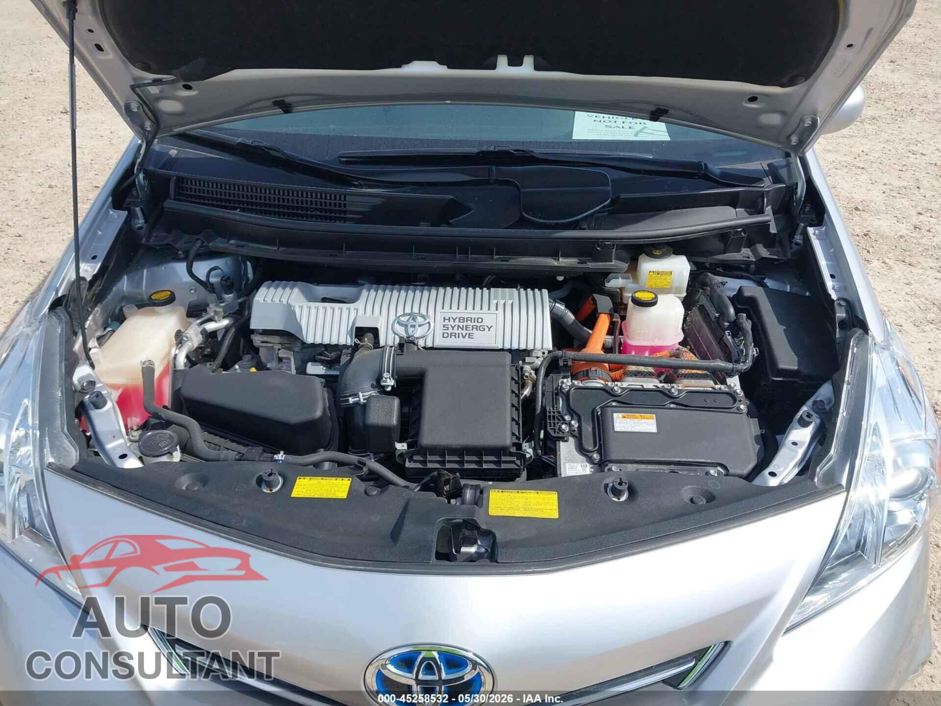 TOYOTA PRIUS V 2013 - JTDZN3EU8D3279840