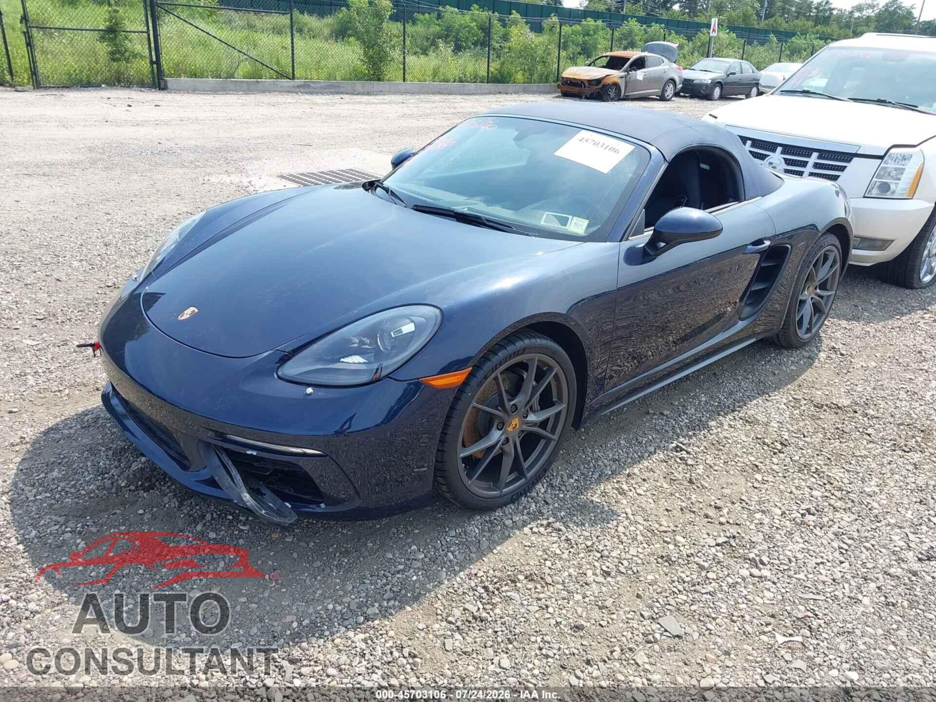 PORSCHE 718 BOXSTER 2018 - WP0CA2A81JS210851