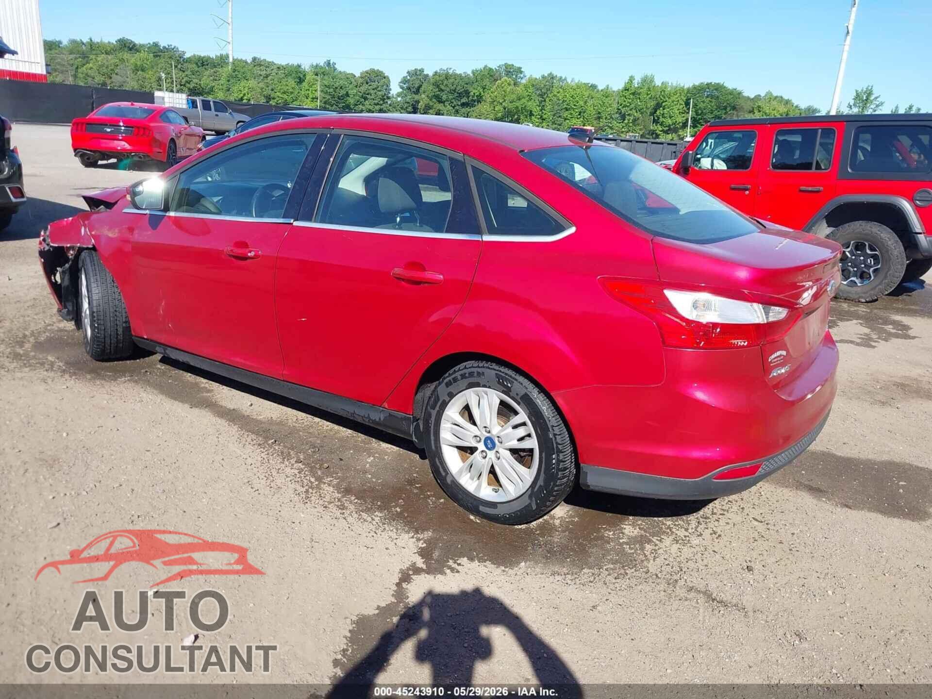 FORD FOCUS 2012 - 1FAHP3H25CL169221