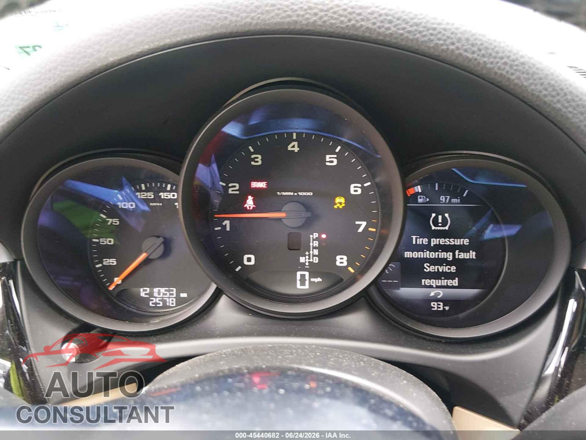 PORSCHE MACAN 2019 - WP1AA2A59KLB06678
