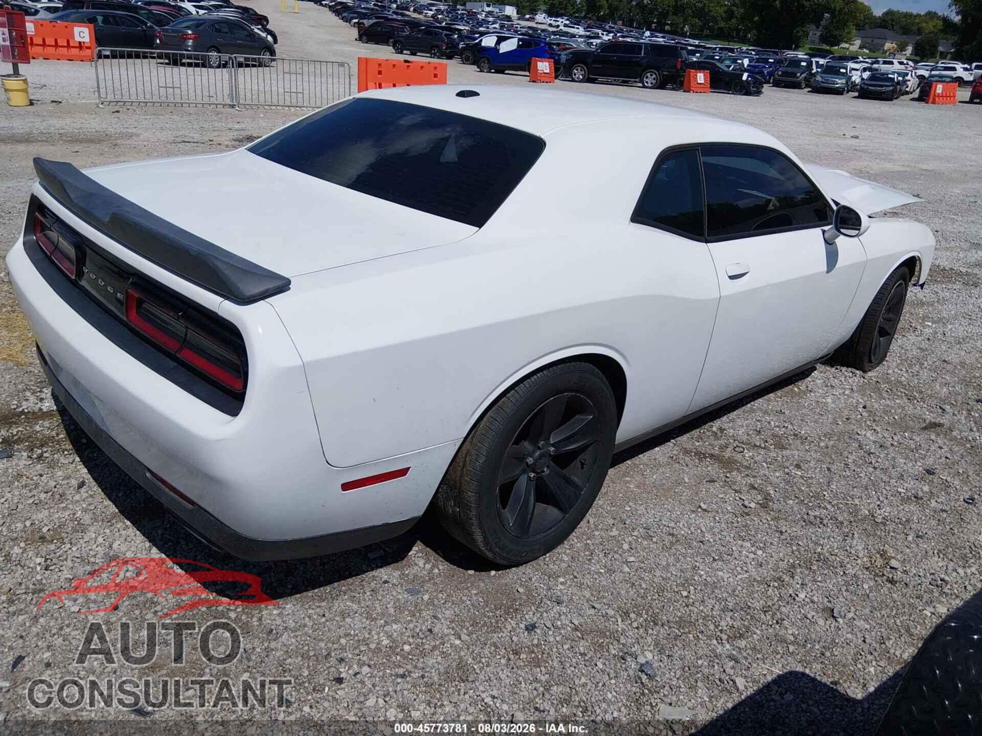 DODGE CHALLENGER 2017 - 2C3CDZAG8HH578134