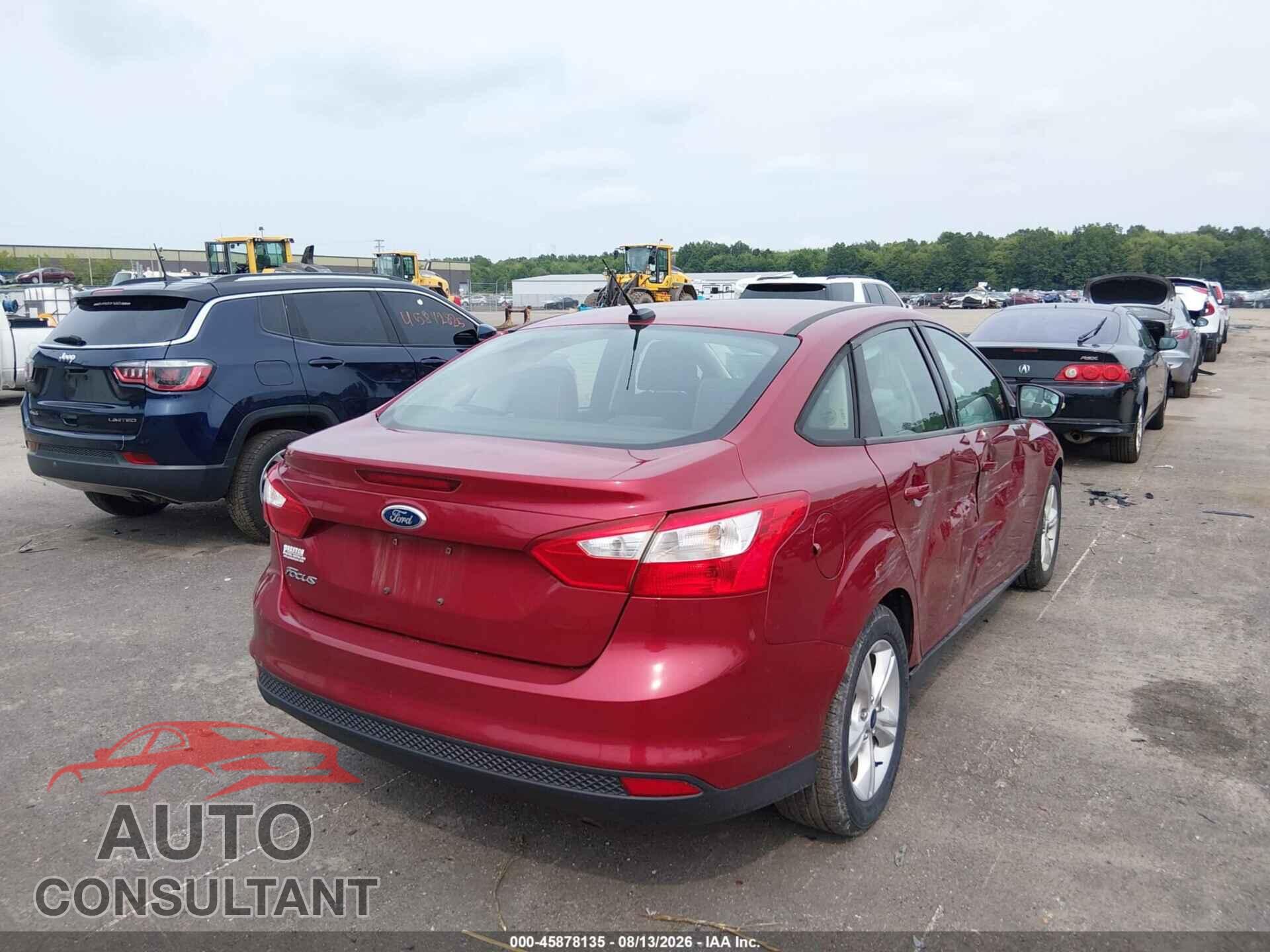 FORD FOCUS 2014 - 1FADP3F20EL439332
