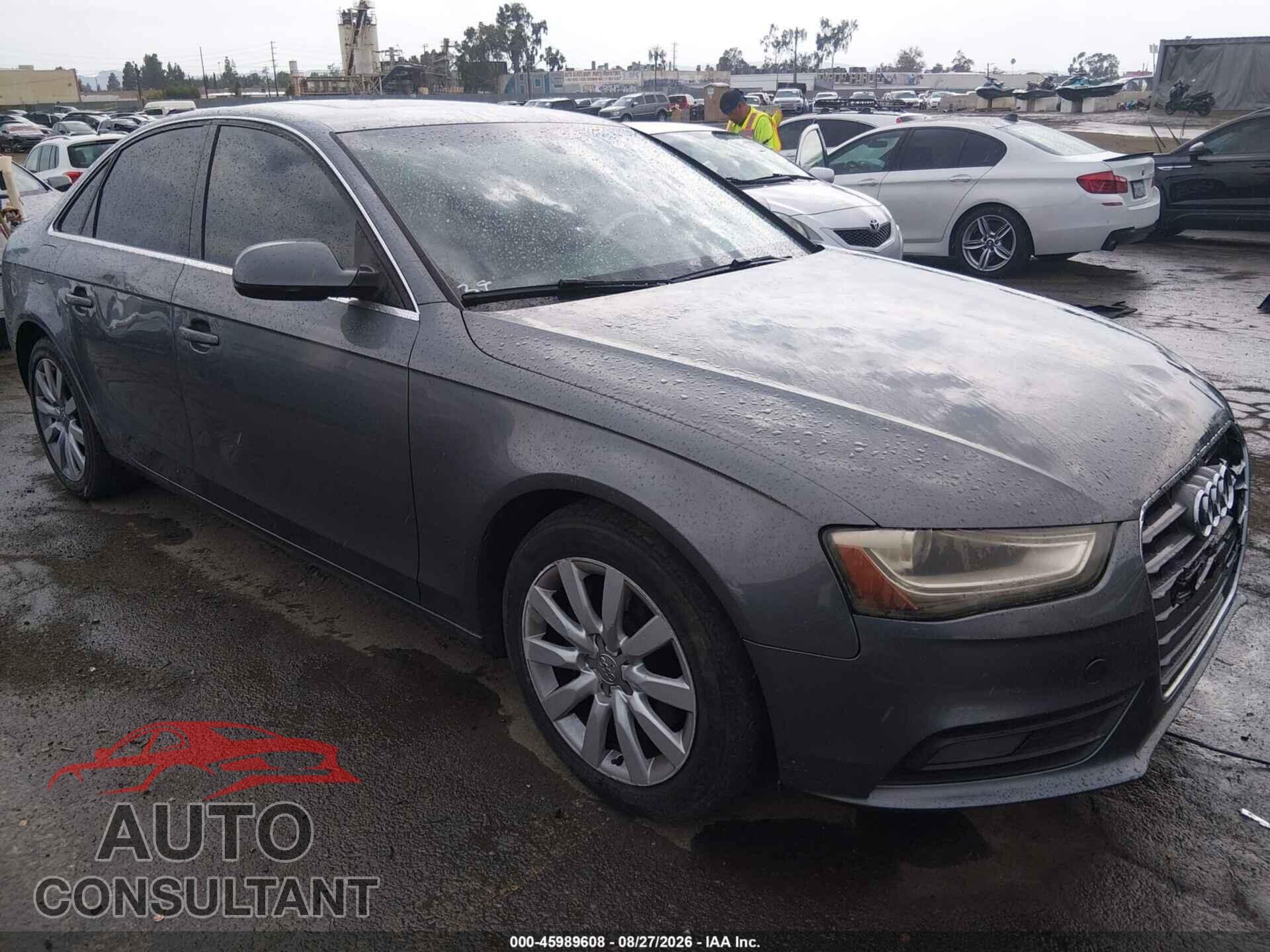 AUDI A4 2013 - WAUBFAFL2DN004183