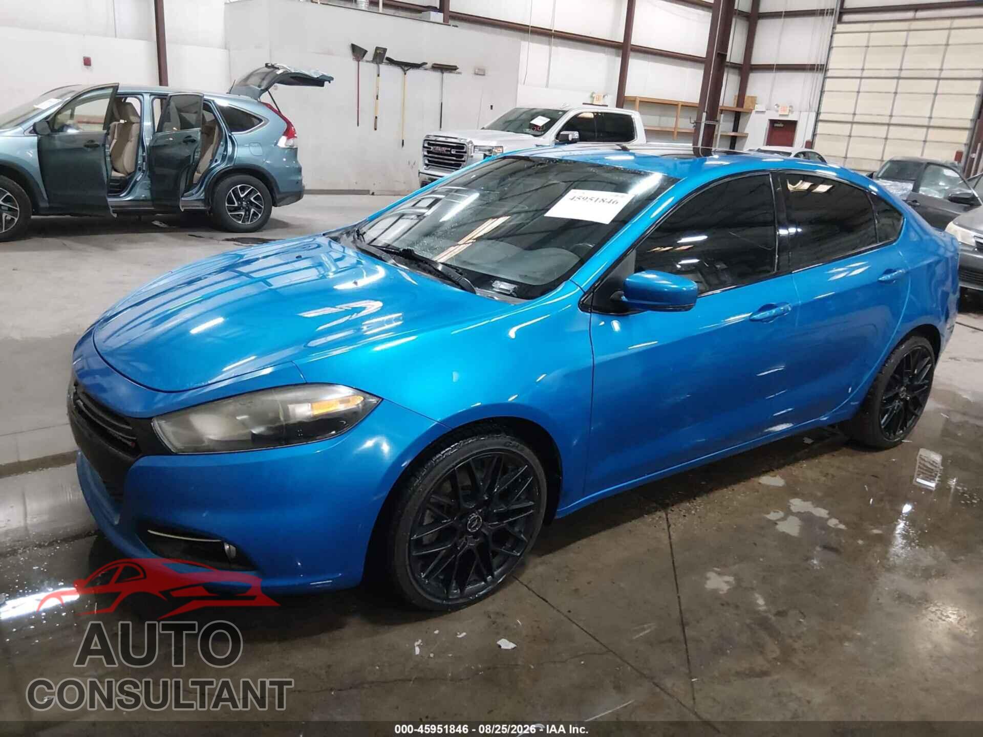 DODGE DART 2015 - 1C3CDFEB6FD368980