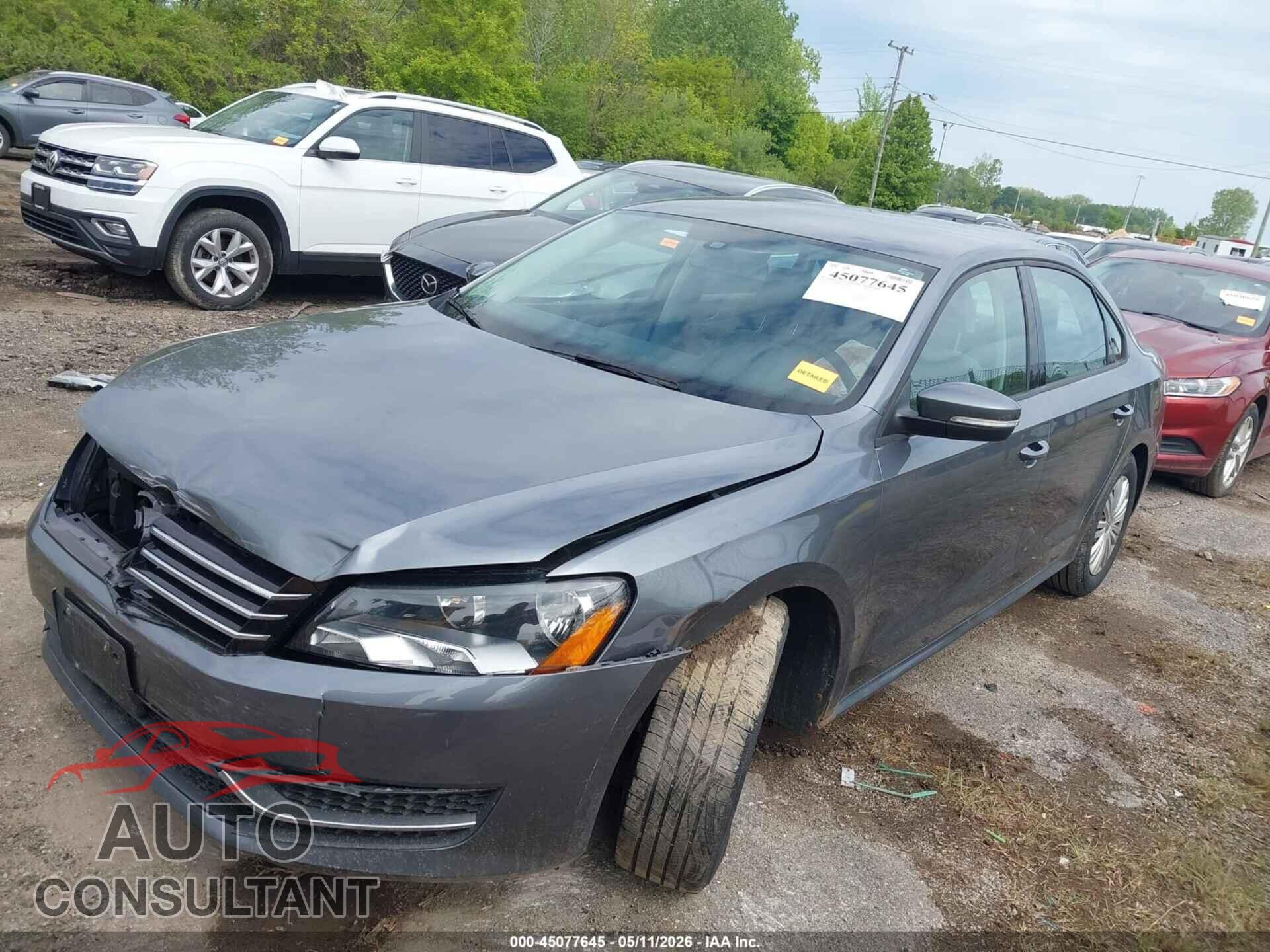 VOLKSWAGEN PASSAT 2014 - 1VWAT7A3XEC063655