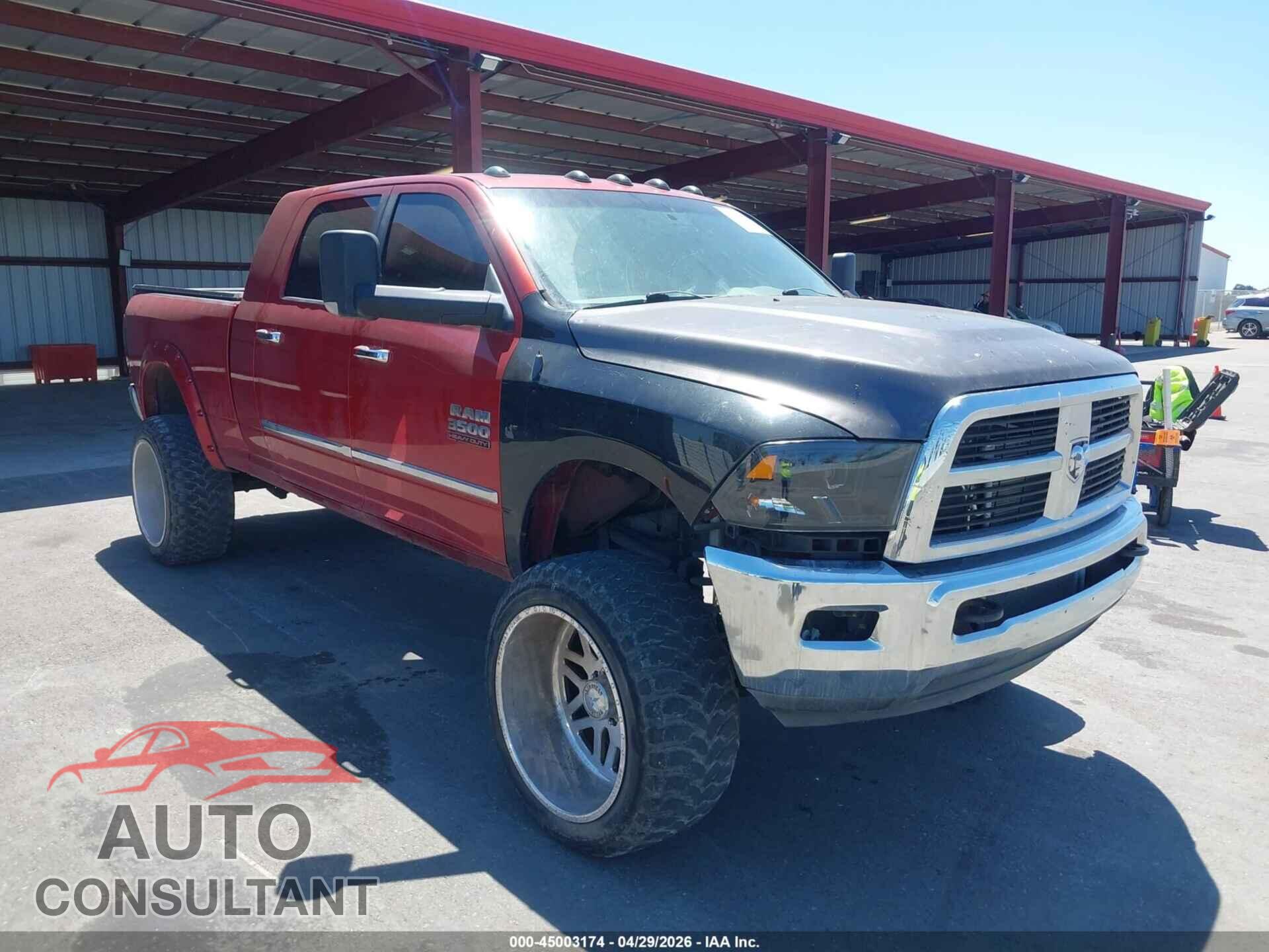 DODGE RAM 3500 2010 - 3D73Y3HL7AG138997