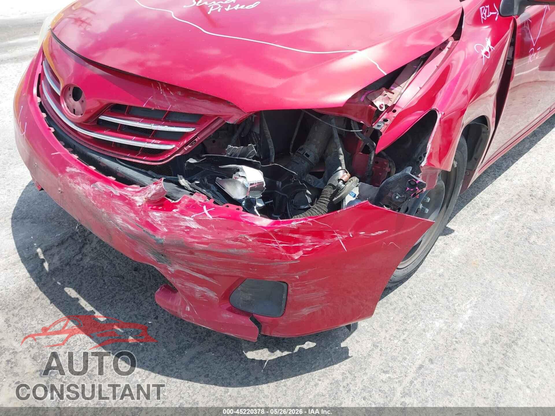 TOYOTA COROLLA 2013 - 5YFBU4EEXDP223649
