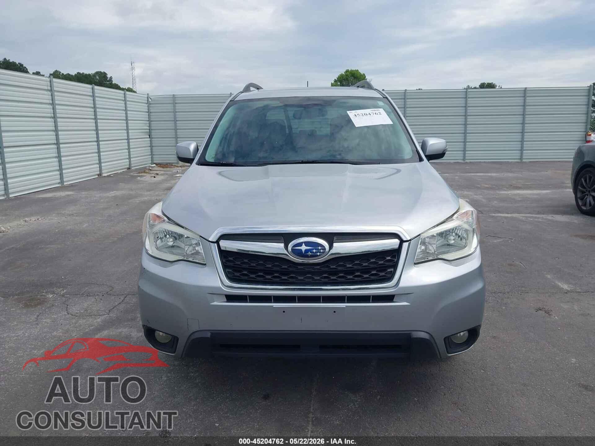 SUBARU FORESTER 2015 - JF2SJAUC7FH829871
