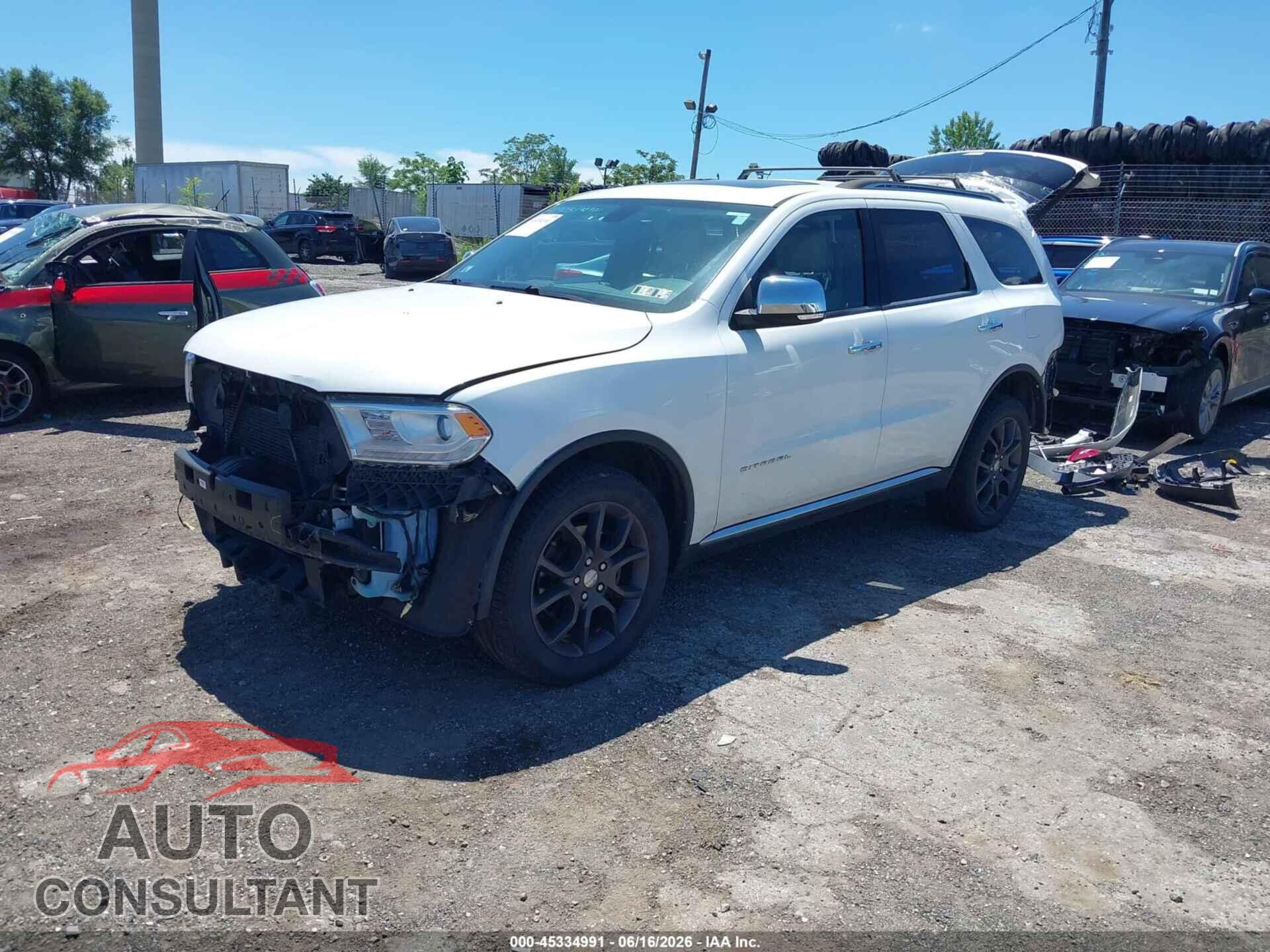DODGE DURANGO 2015 - 1C4RDJEG1FC147930