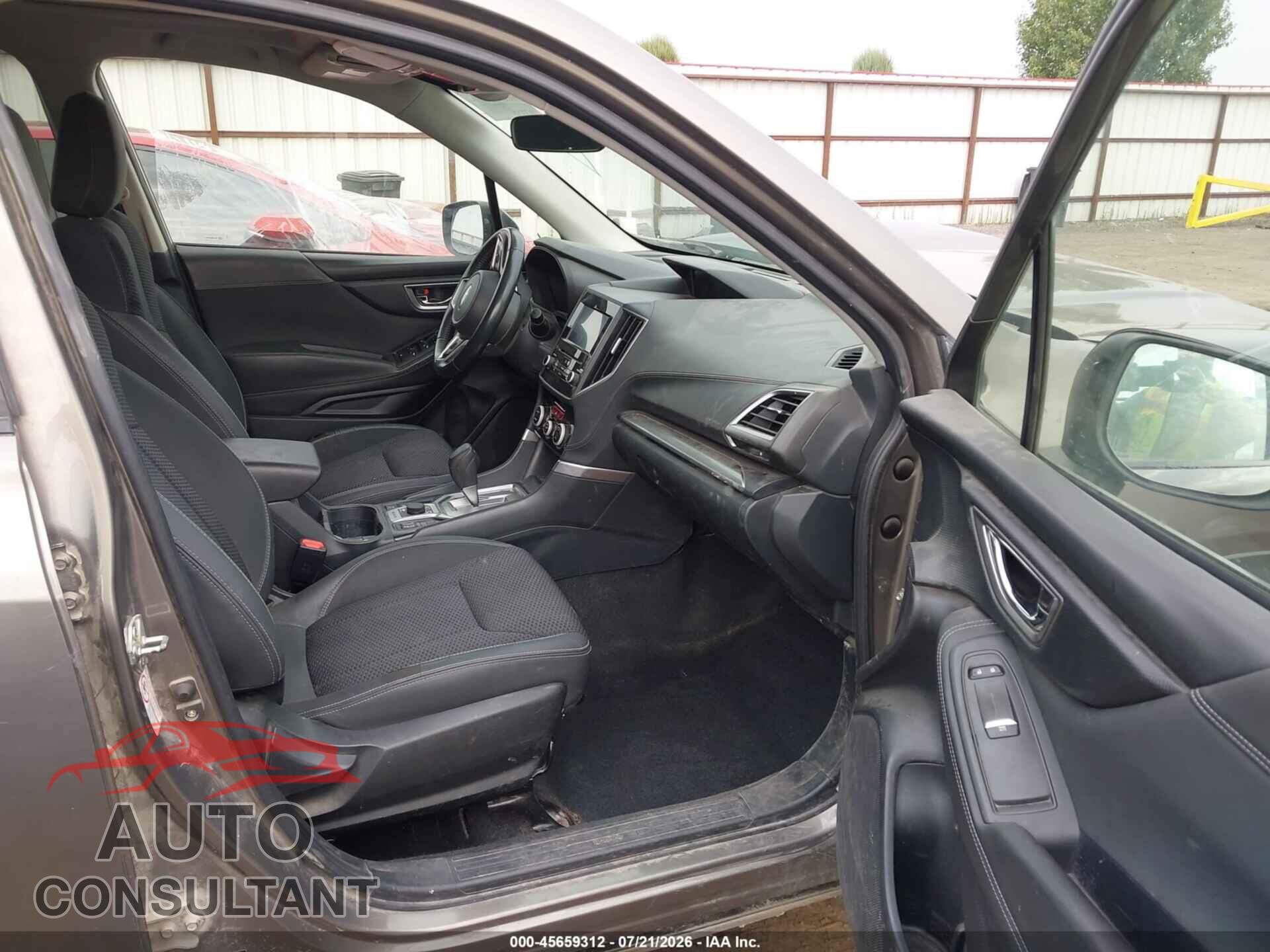 SUBARU FORESTER 2019 - JF2SKAGC8KH410320