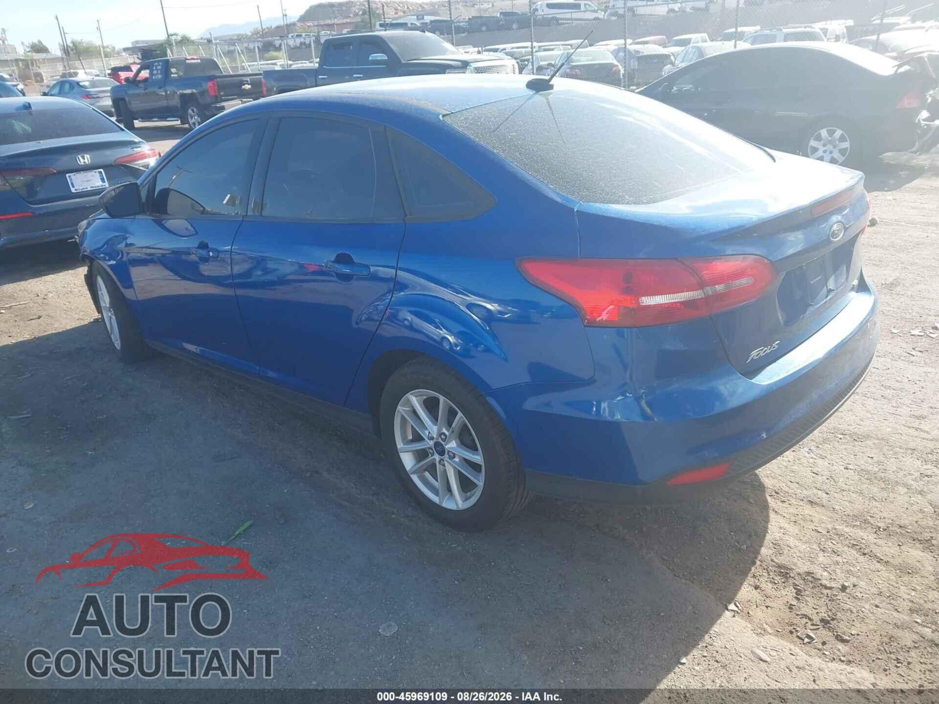 FORD FOCUS 2018 - 1FADP3F26JL329069