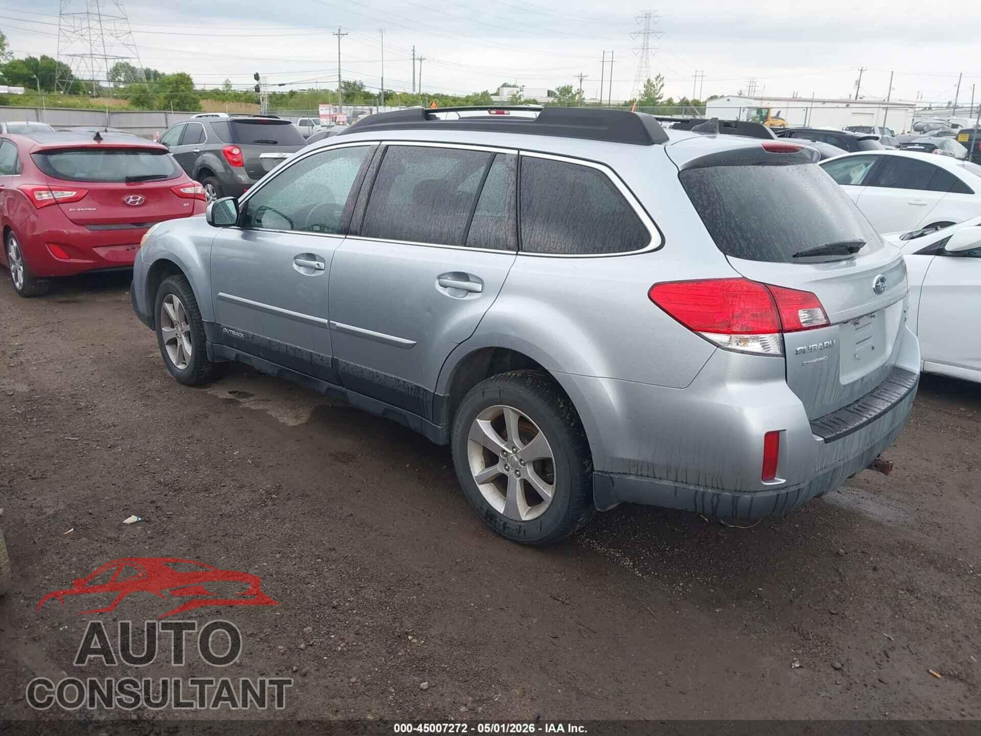 SUBARU OUTBACK 2013 - 4S4BRDPC5D2233304