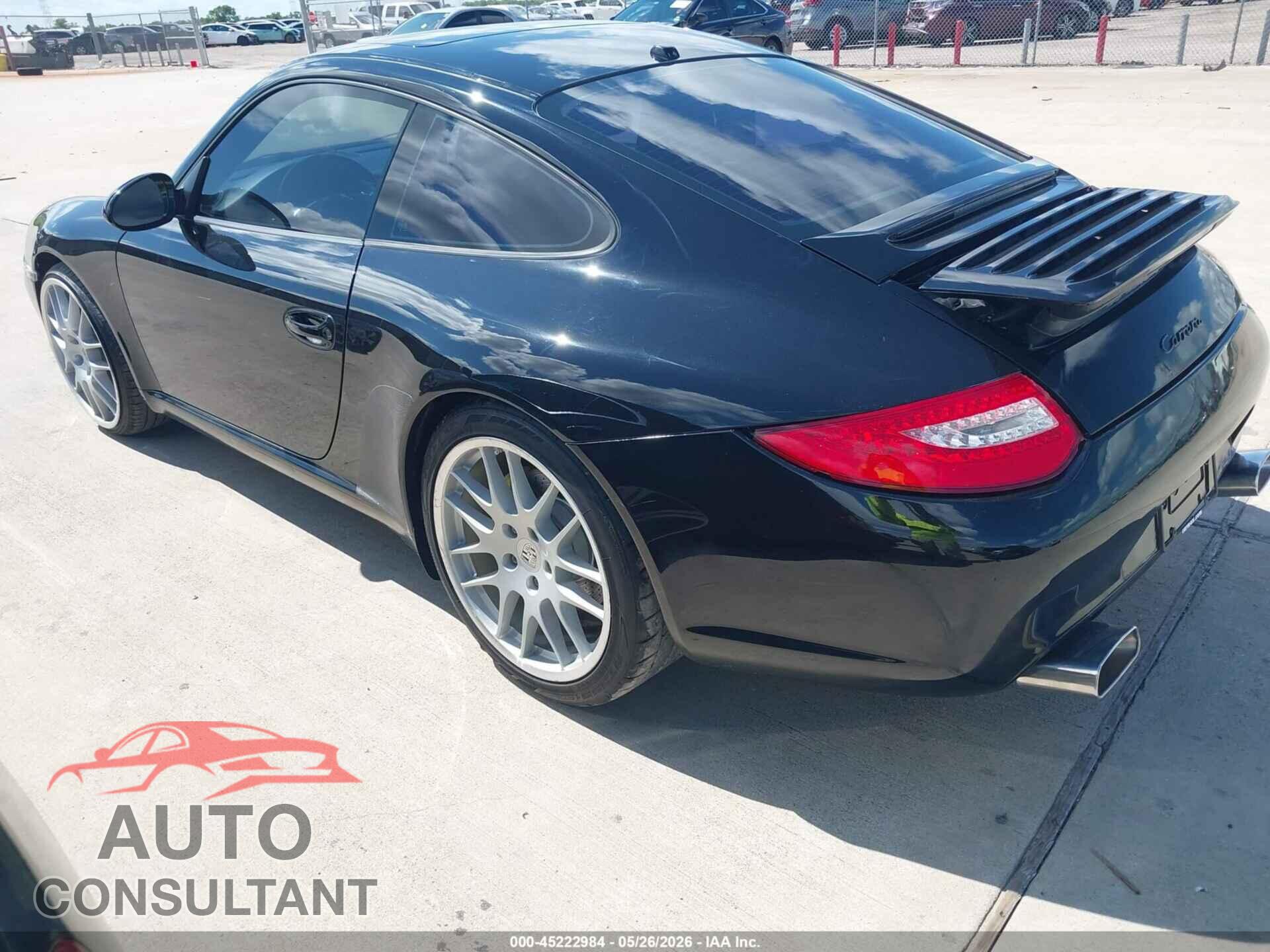 PORSCHE 911 2009 - WP0AA29939S707089