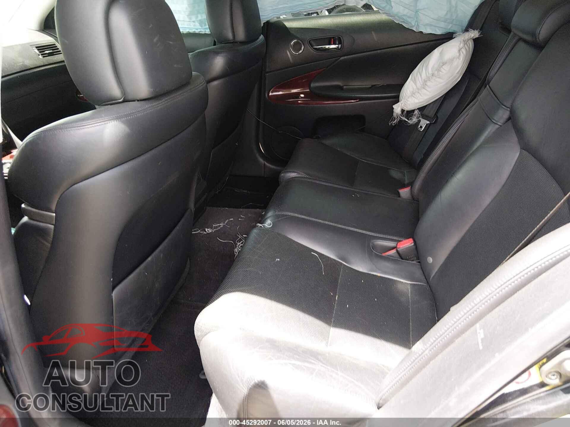 LEXUS GS 350 2010 - JTHCE1KS2A0026764