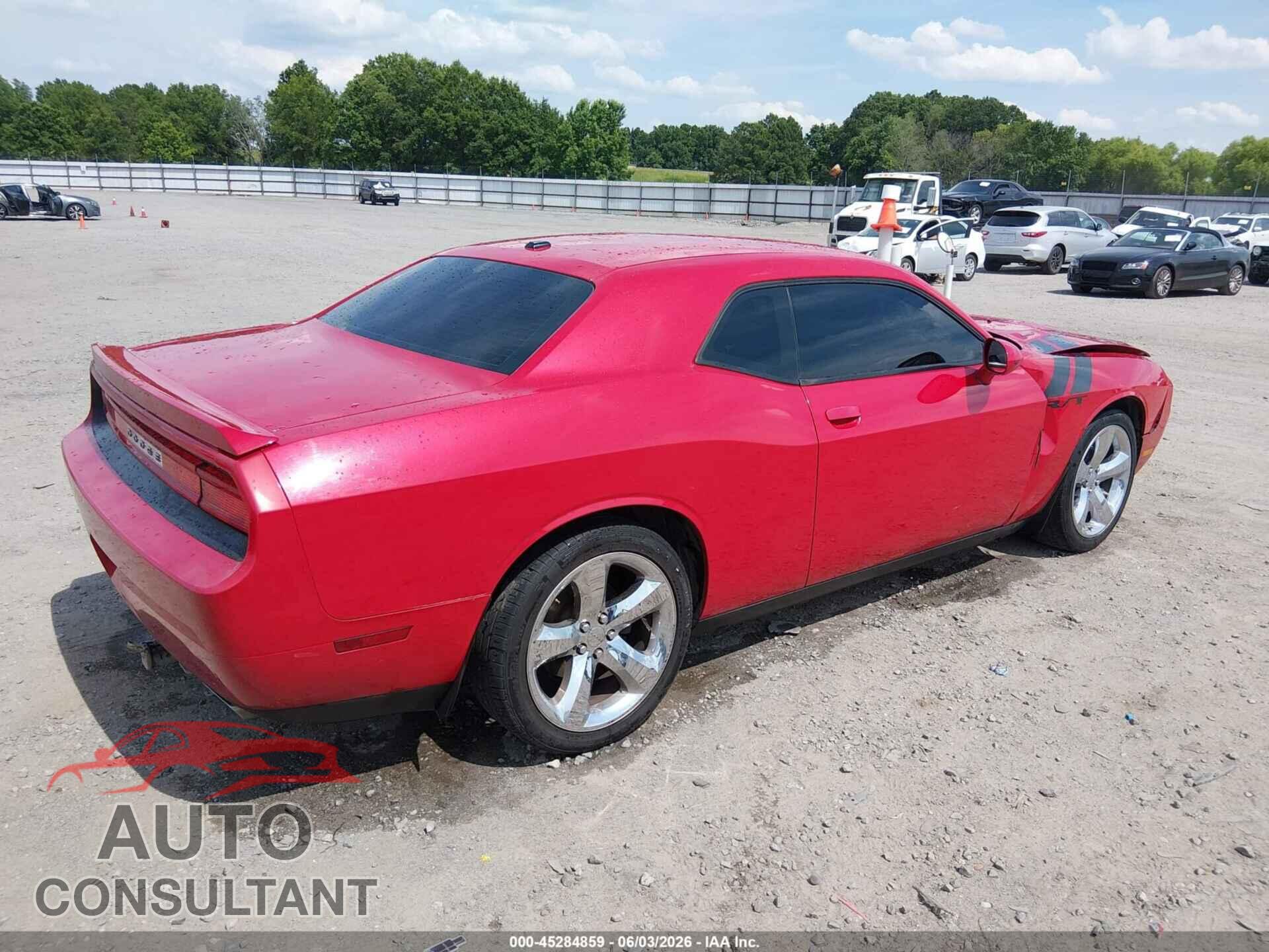 DODGE CHALLENGER 2012 - 2C3CDYBT9CH124649