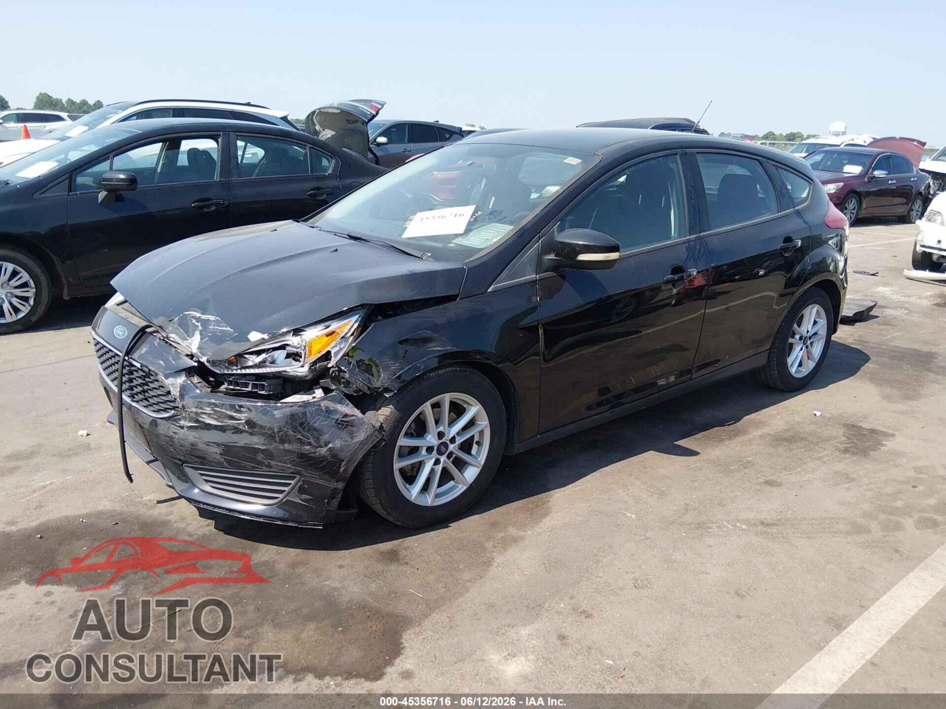 FORD FOCUS 2017 - 1FADP3K22HL201072