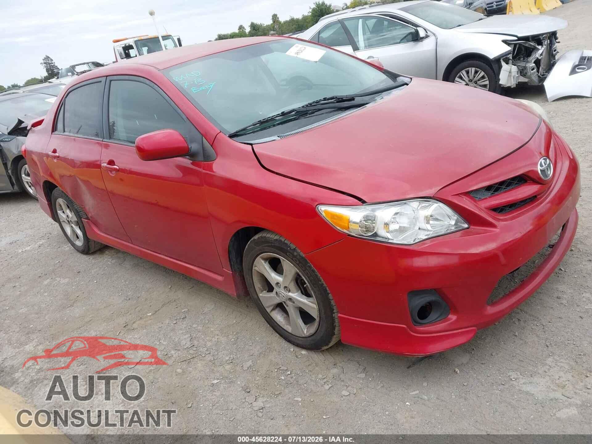 TOYOTA COROLLA 2011 - 2T1BU4EEXBC617942