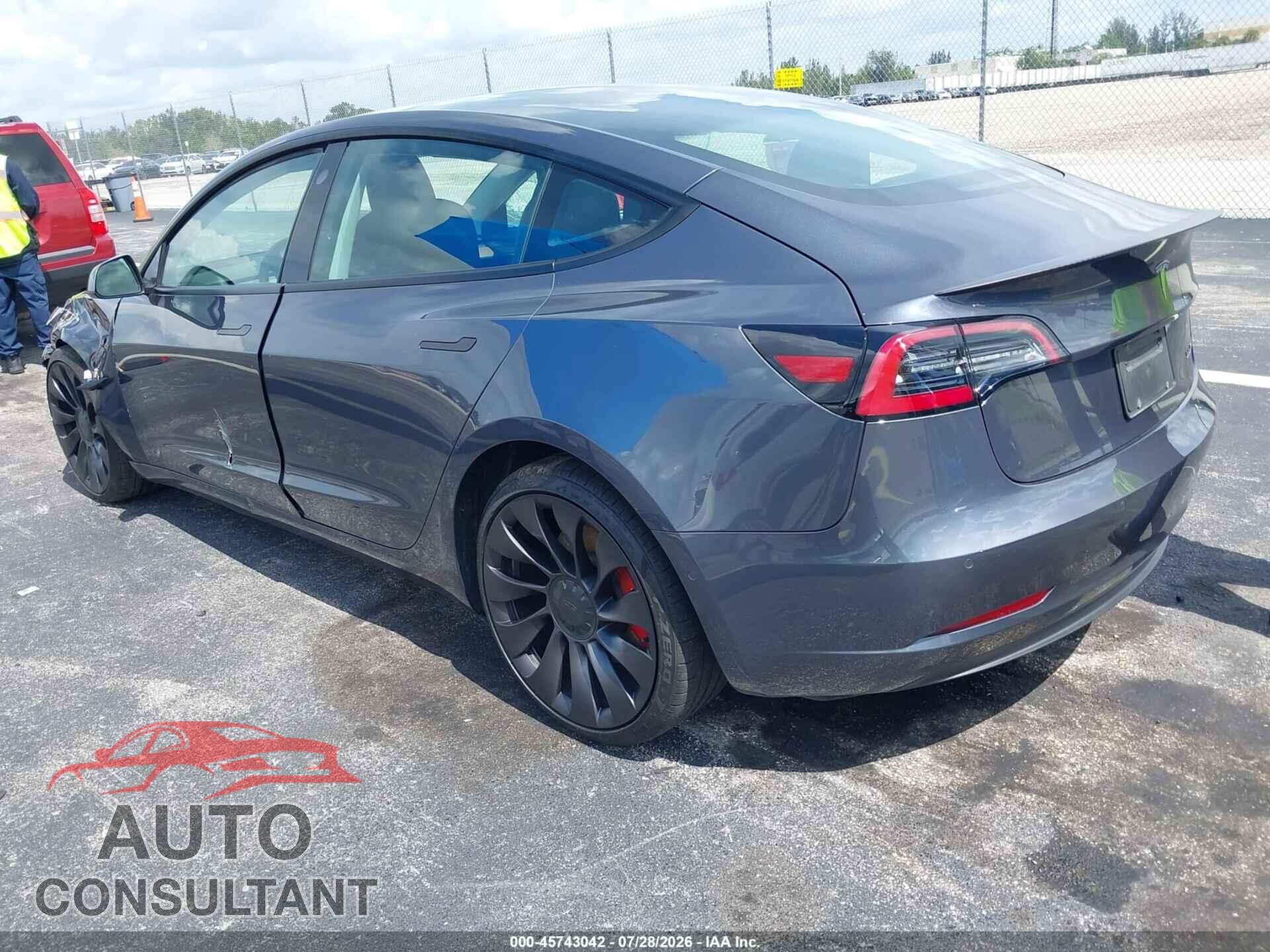 TESLA MODEL 3 2022 - 5YJ3E1EC2NF104182
