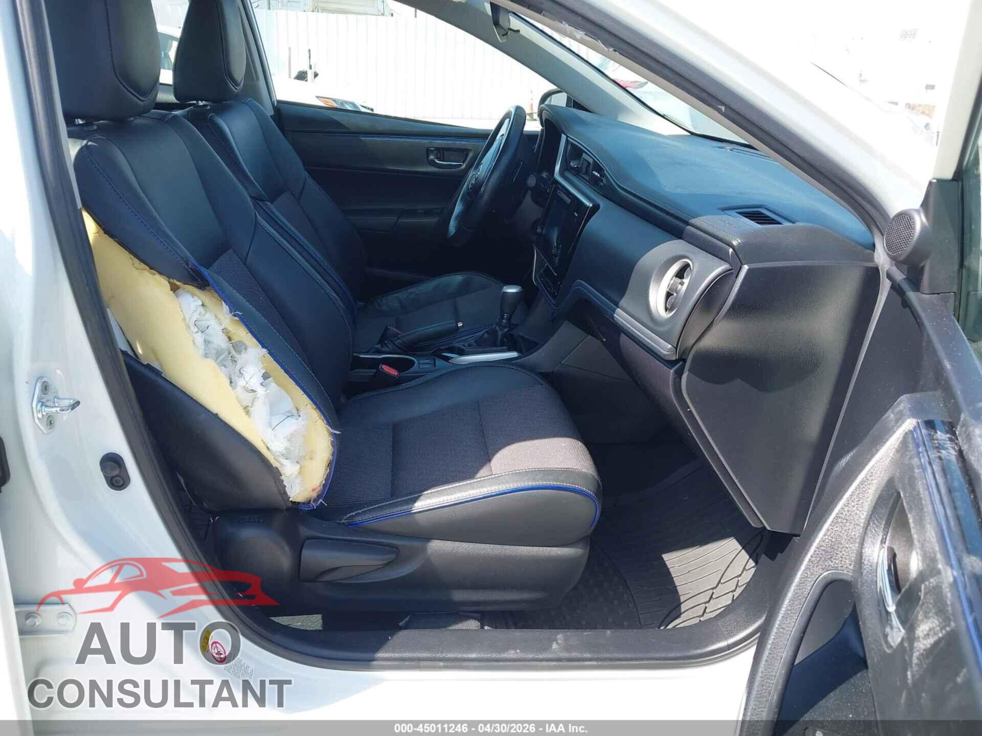 TOYOTA COROLLA 2017 - 2T1BURHE7HC856138