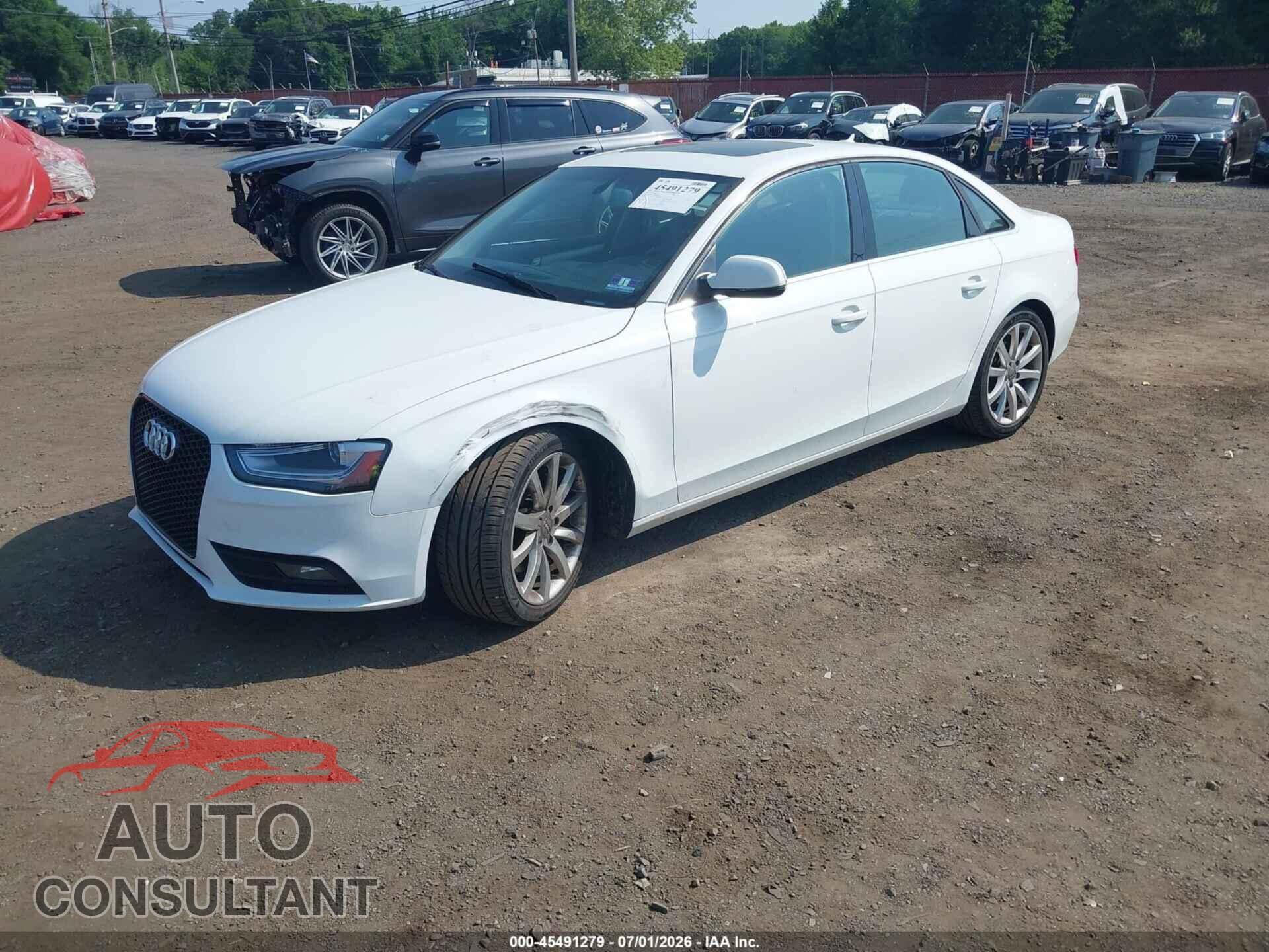 AUDI A4 2013 - WAUFFAFL5DN033128
