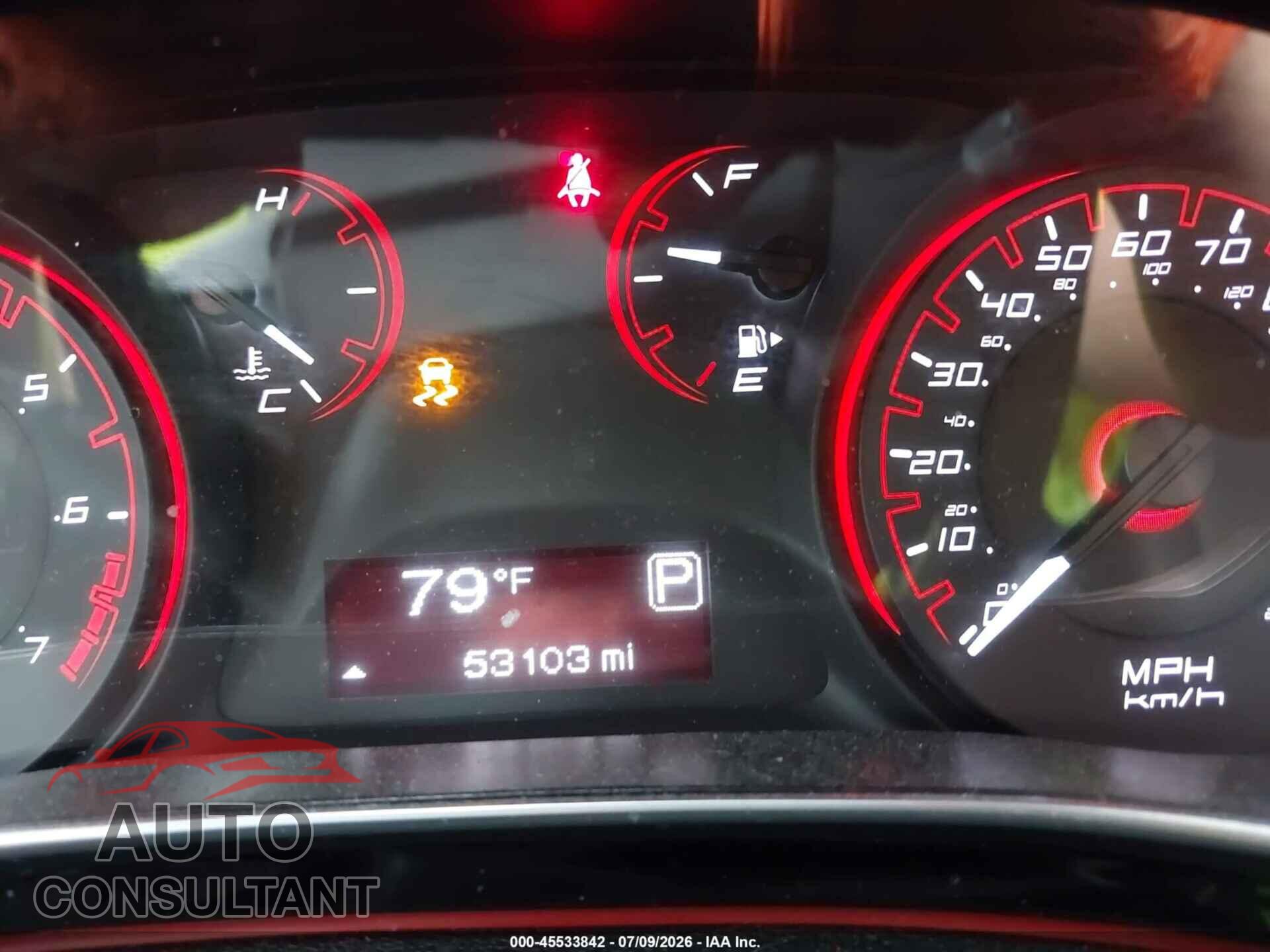 DODGE DART 2016 - 1C3CDFFA7GD802217