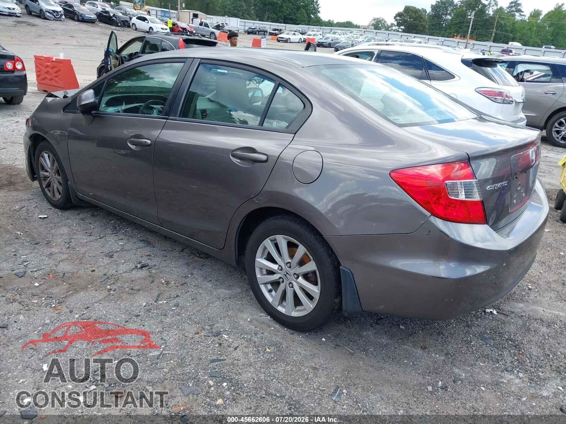 HONDA CIVIC 2012 - 19XFB2F85CE021998