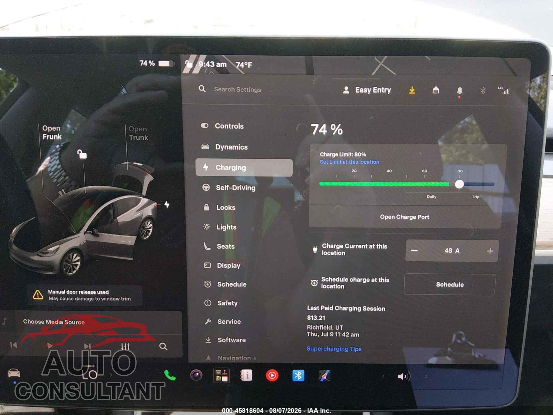 TESLA MODEL 3 2018 - 5YJ3E1EB3JF132302