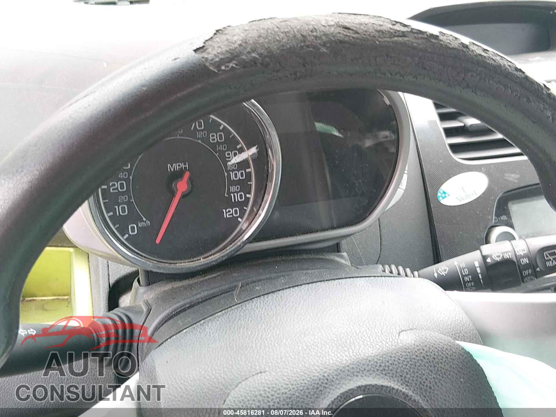 CHEVROLET SPARK 2013 - KL8CB6S95DC510945