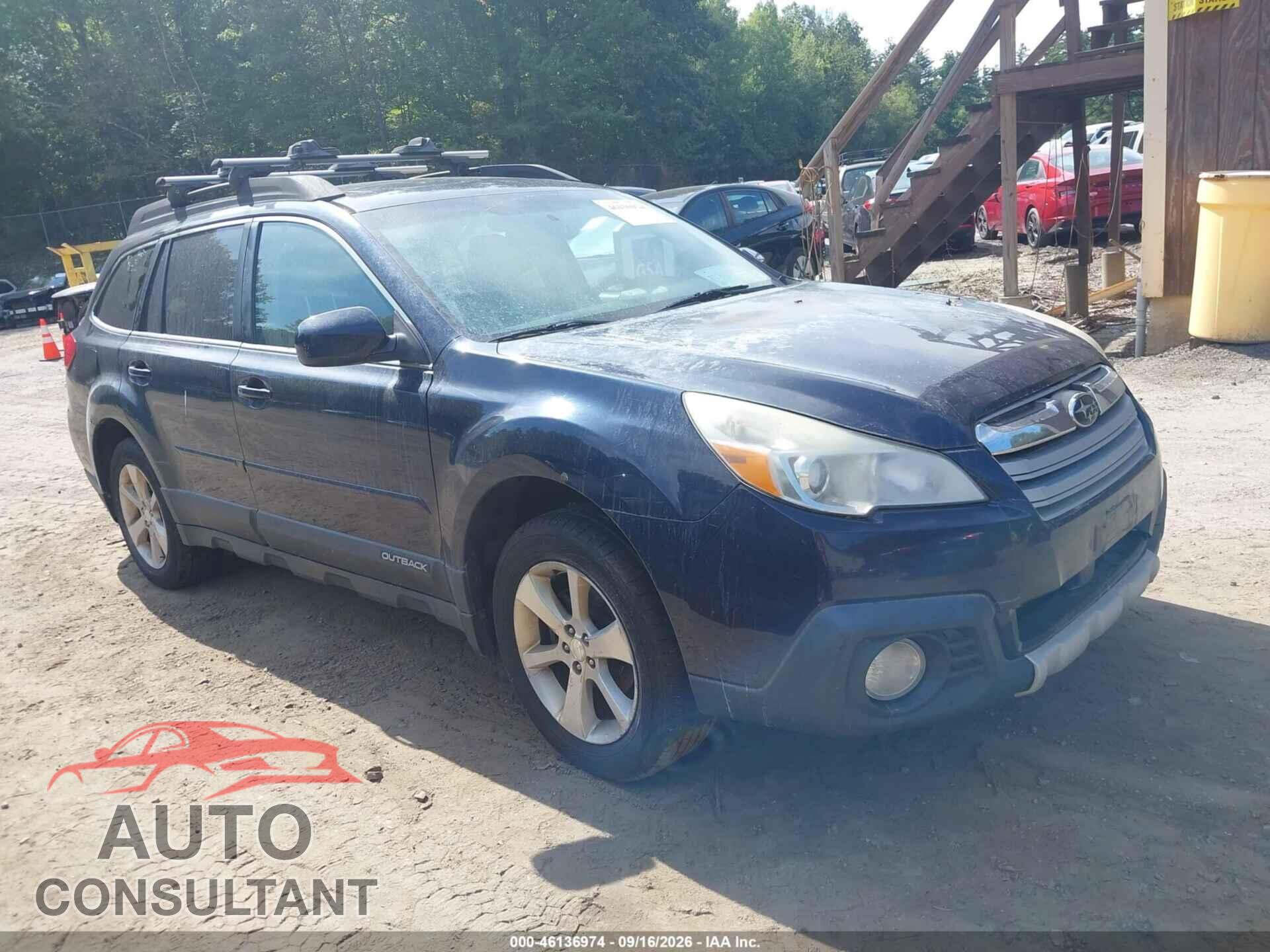 SUBARU OUTBACK 2014 - 4S4BRBLC8E3263287