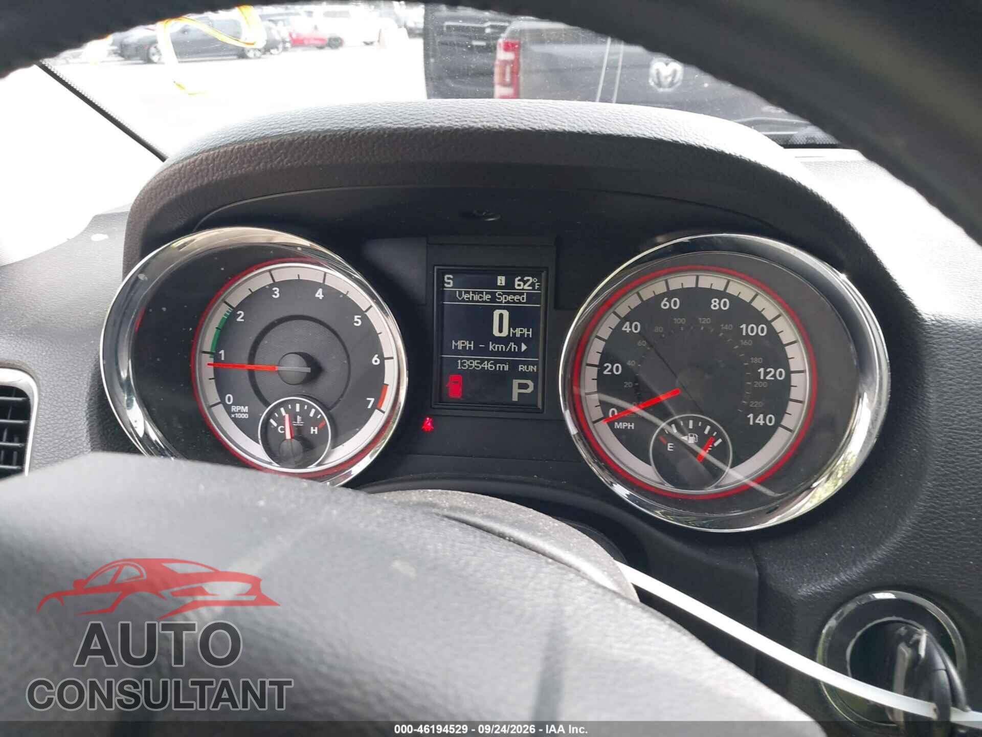 DODGE DURANGO 2012 - 1C4RDJDG4CC163388