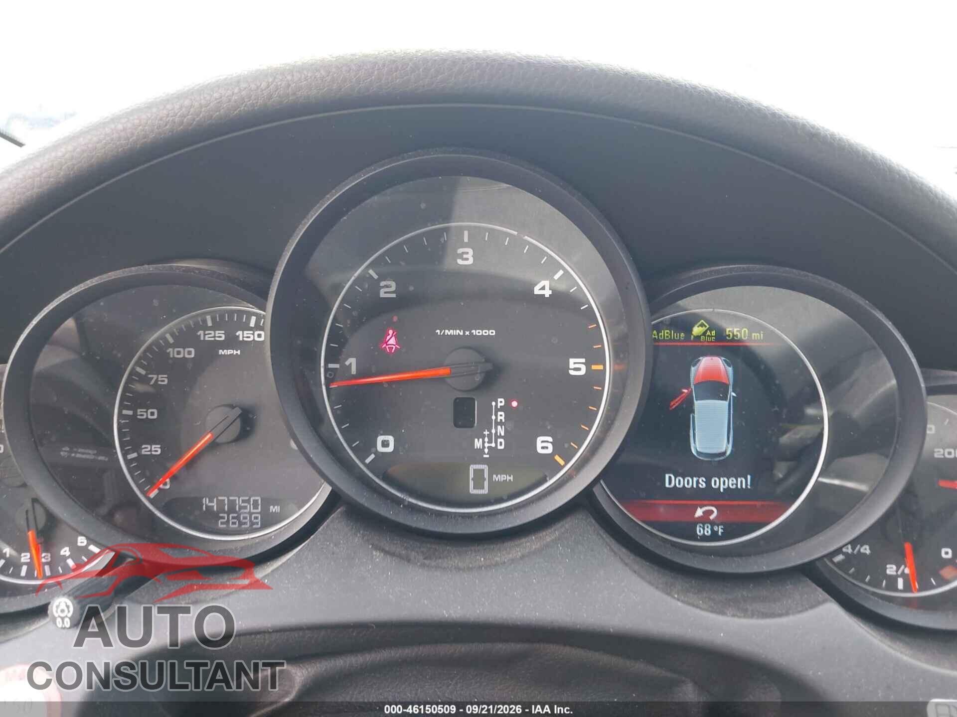 PORSCHE CAYENNE 2014 - WP1AF2A22ELA38414