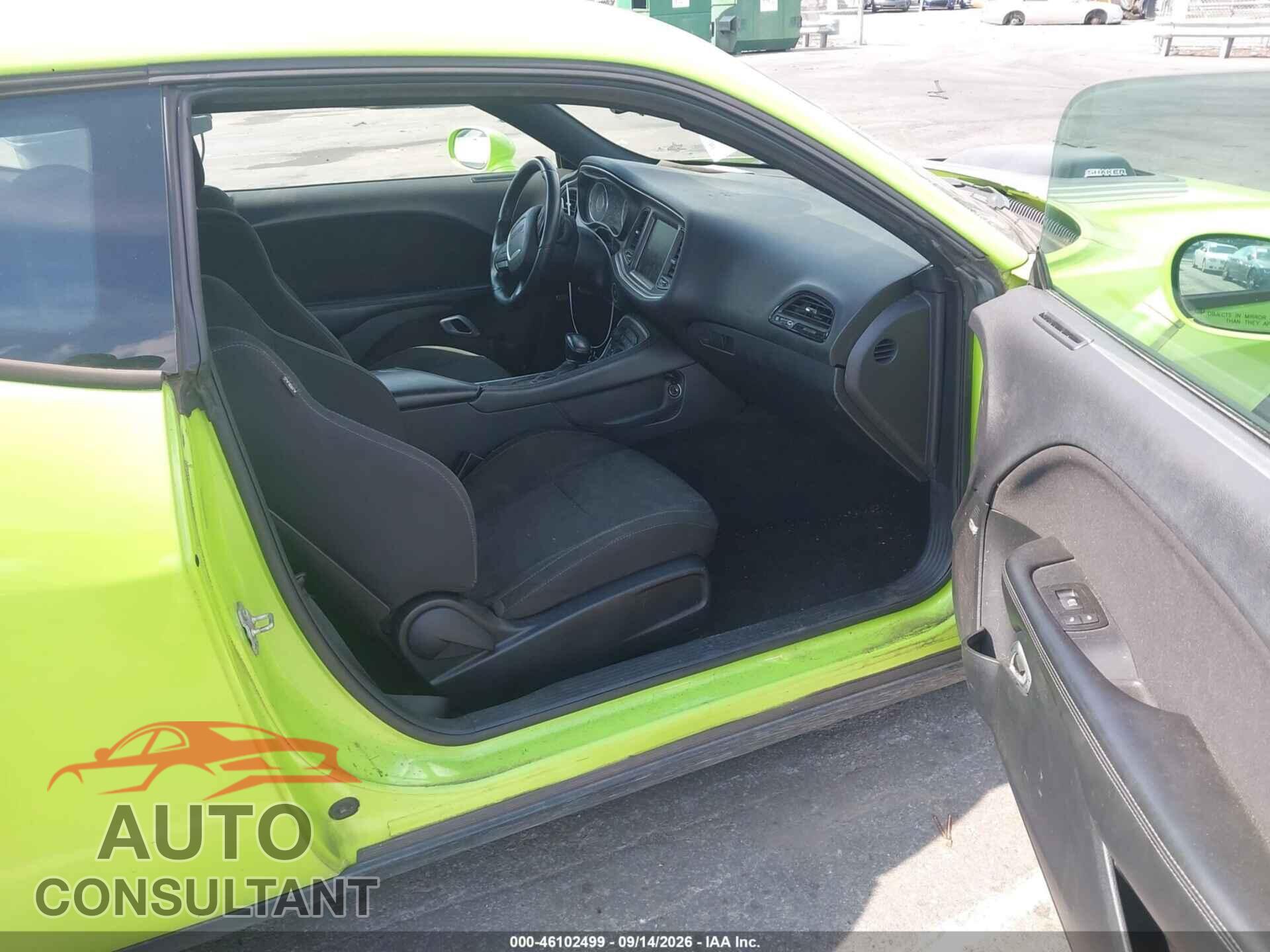 DODGE CHALLENGER 2015 - 2C3CDZAT4FH809640