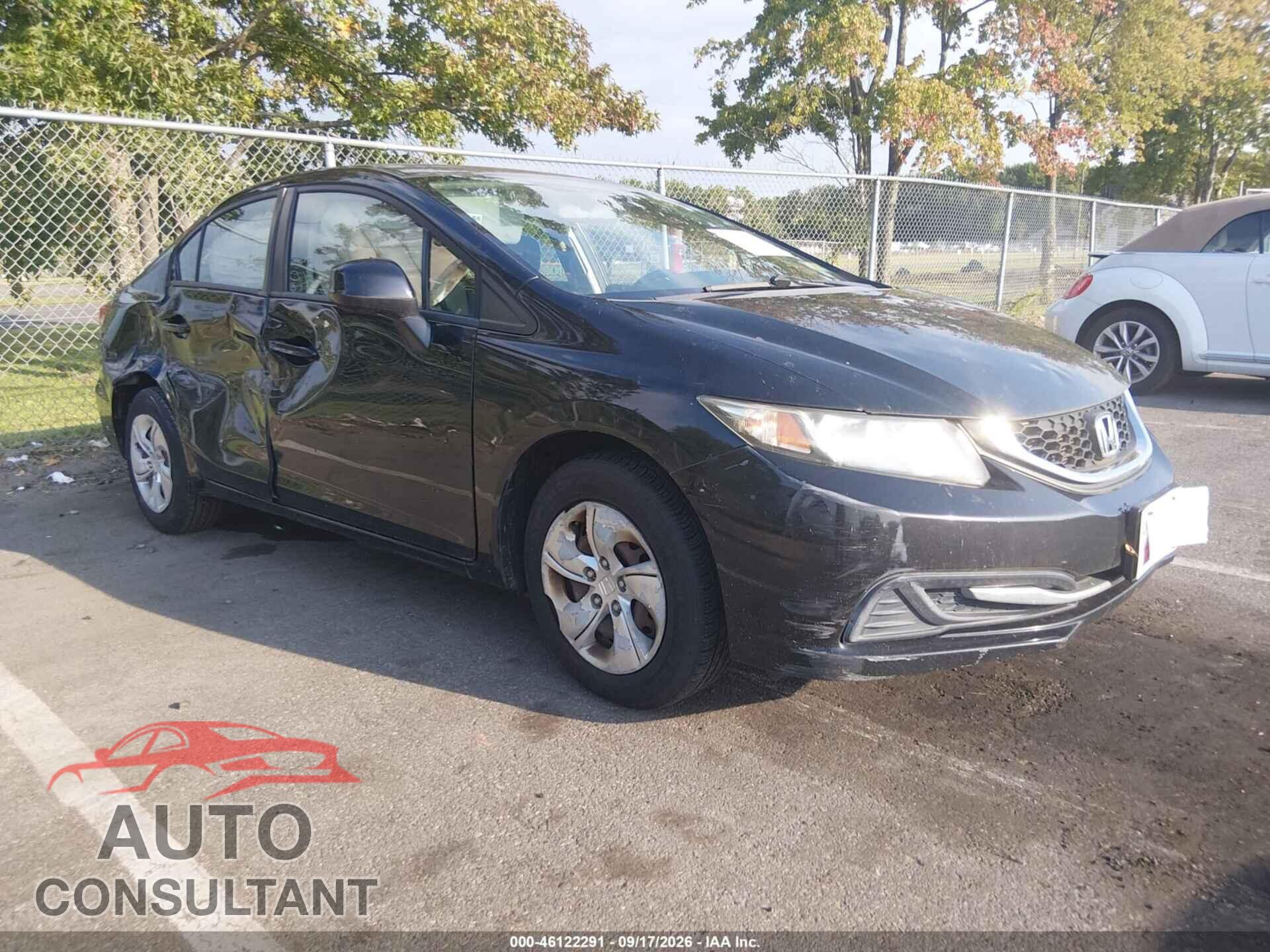 HONDA CIVIC 2013 - 2HGFB2F55DH600731