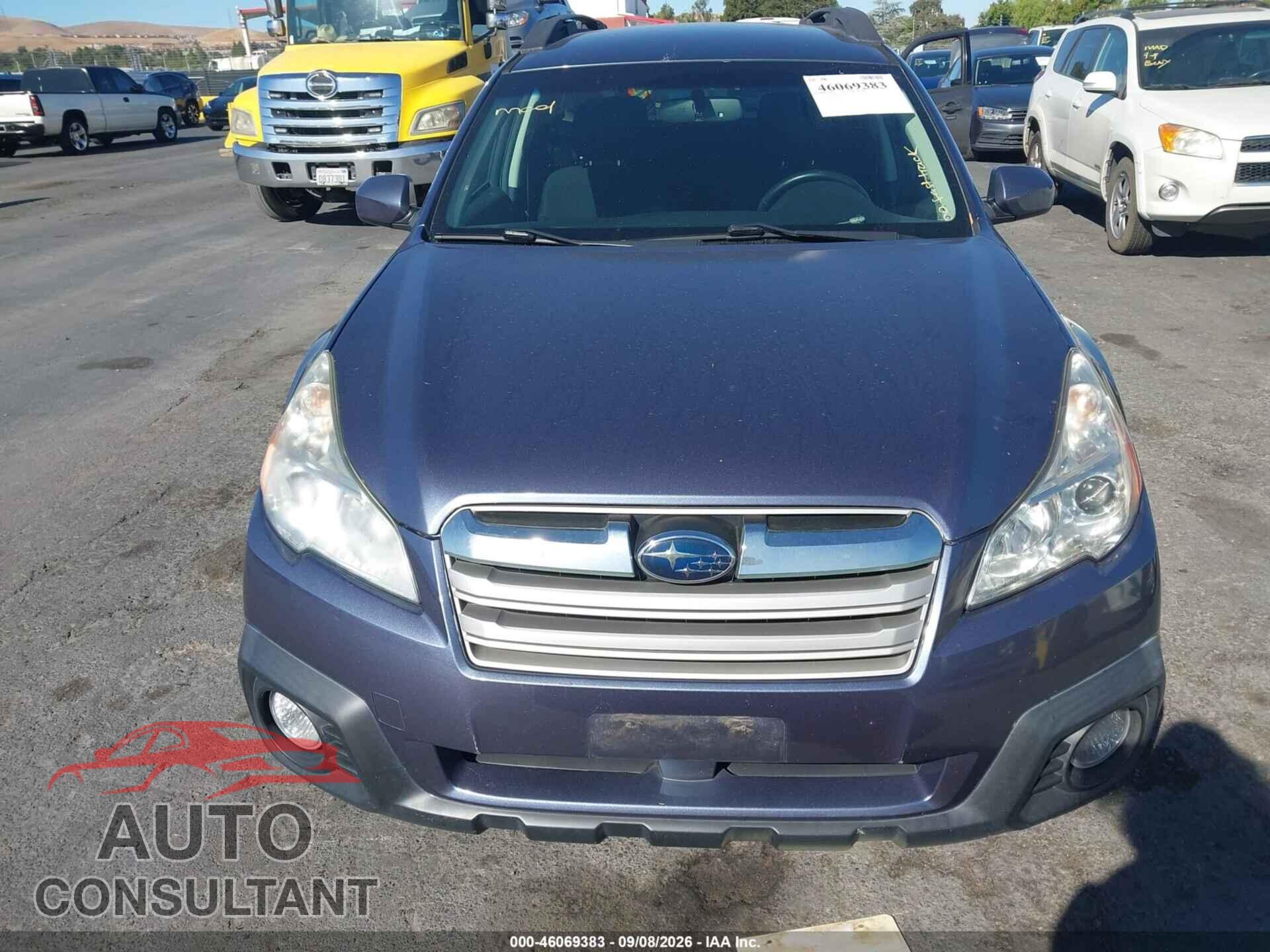 SUBARU OUTBACK 2013 - 4S4BRBCC0D3308799